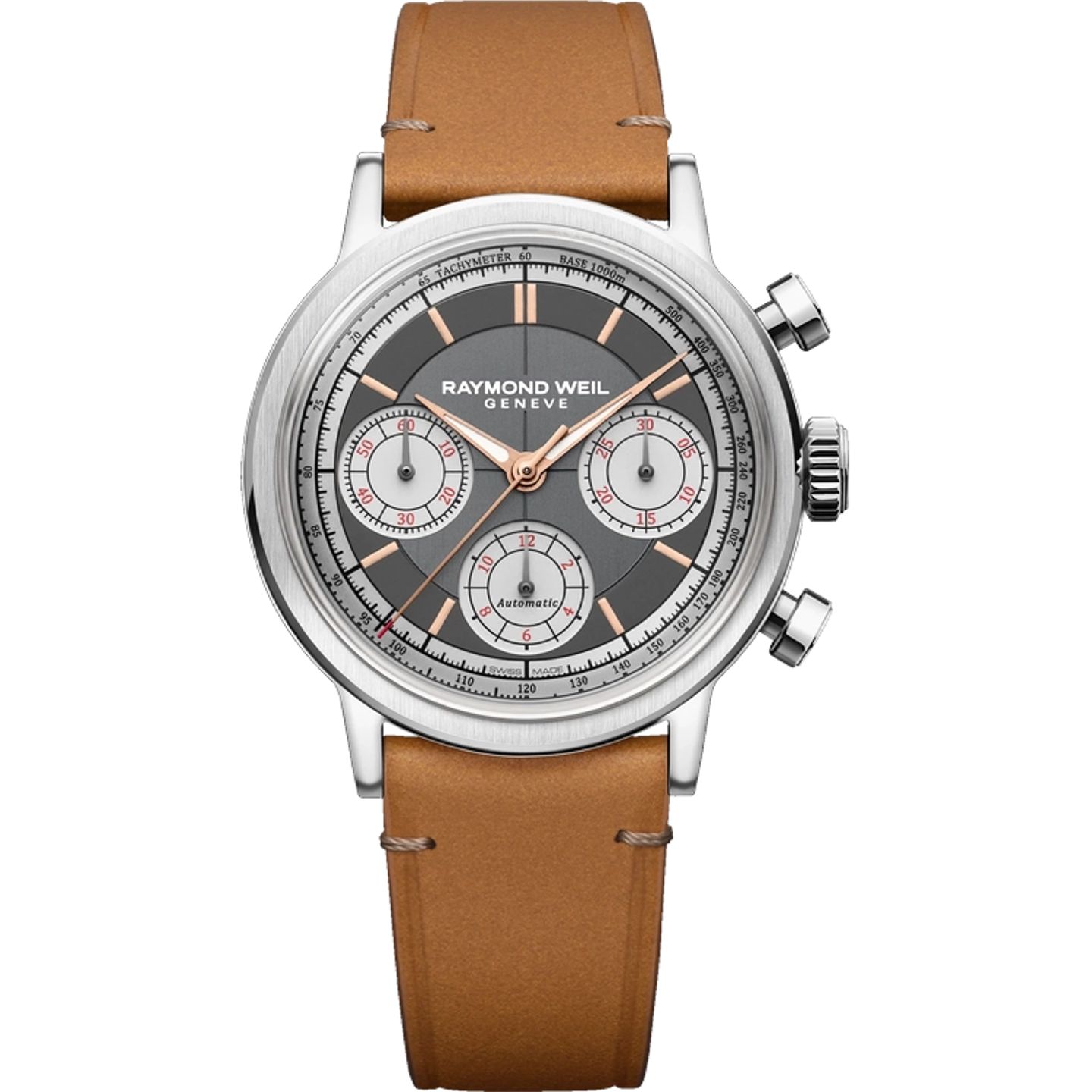 Raymond Weil Millesime 7765-STC-60651 (2026) - Onbekend wijzerplaat 39mm Staal (1/1)