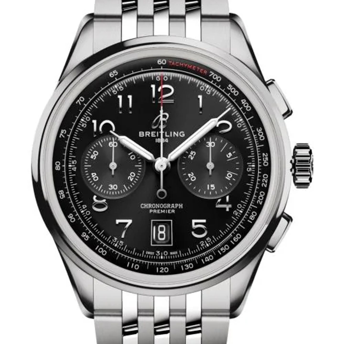 Breitling Premier AB0145221B1A1 (2026) - Black dial 42 mm Steel case (1/1)
