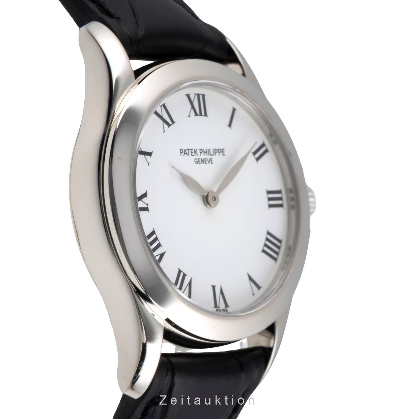 Patek Philippe Calatrava 4905 (2000) - White dial 28 mm White Gold case (6/8)