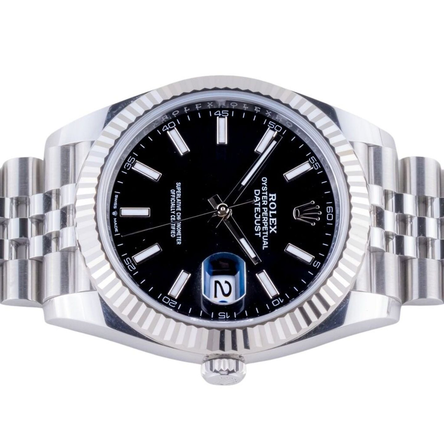 Rolex Datejust 41 126334 (2025) - Zwart wijzerplaat 41mm Staal (6/8)