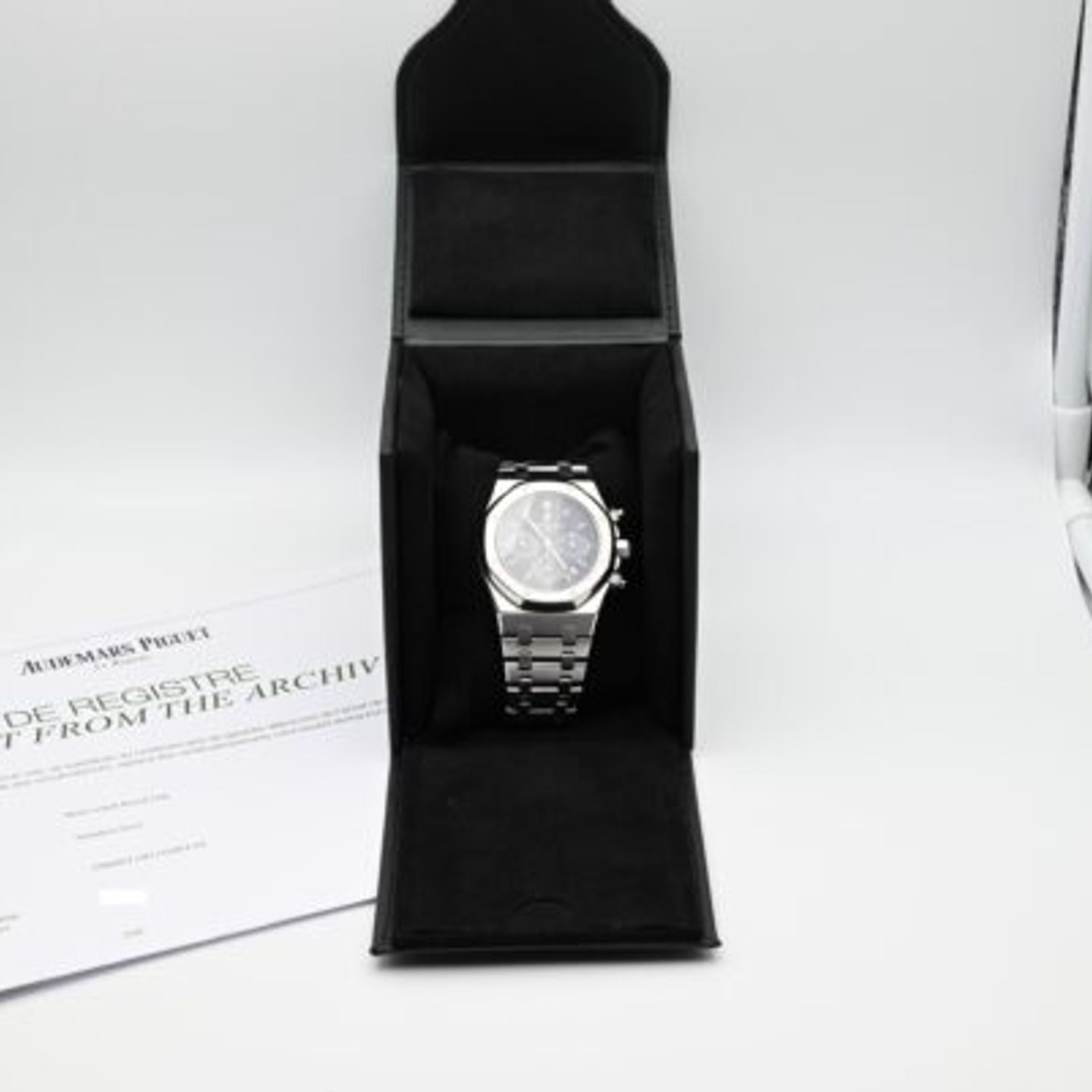 Audemars Piguet Royal Oak Chronograph 25860ST (2000) - Grijs wijzerplaat 39mm Staal (2/7)