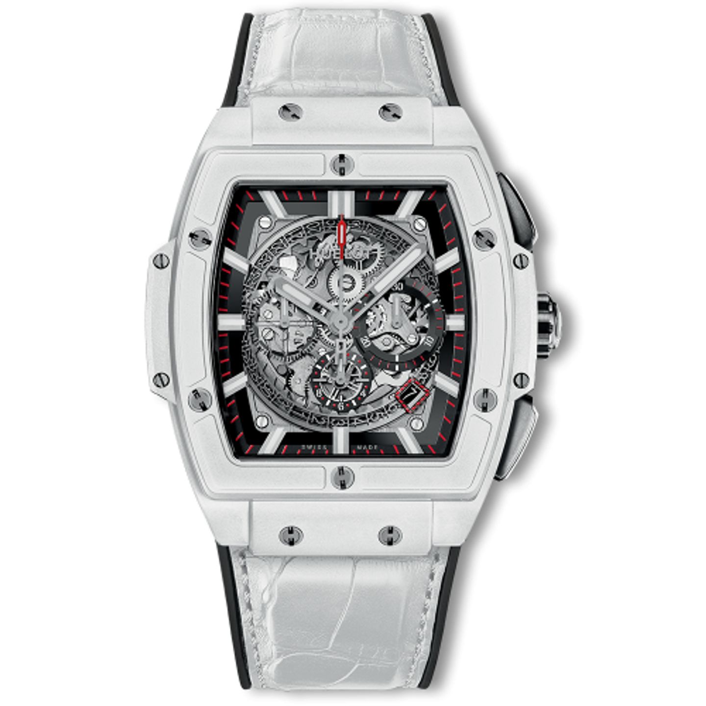 Hublot Spirit of Big Bang 601.HX.0173.LR (2023) - Transparant wijzerplaat 45mm Keramiek (1/1)