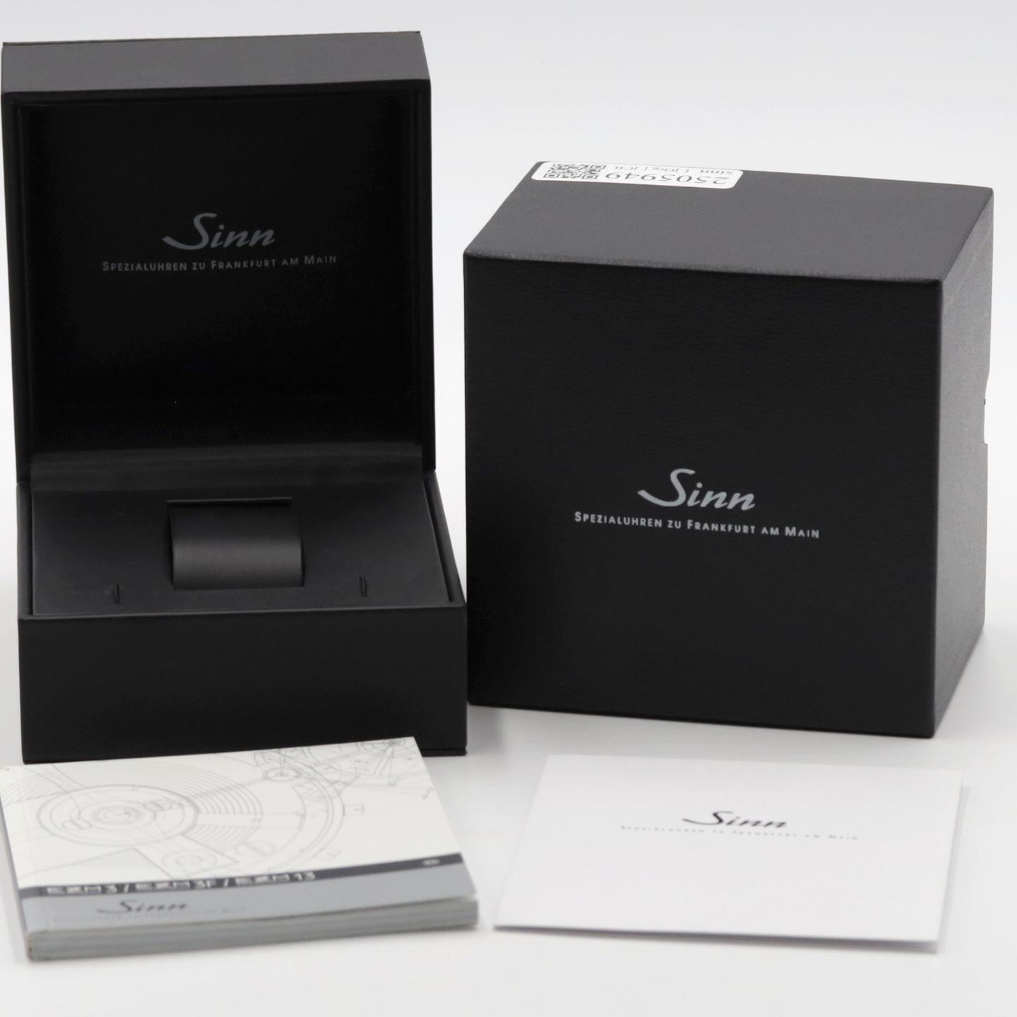 Sinn EZM 3 703.010 (Onbekend (willekeurig serienummer)) - Zwart wijzerplaat 42mm Staal (8/8)