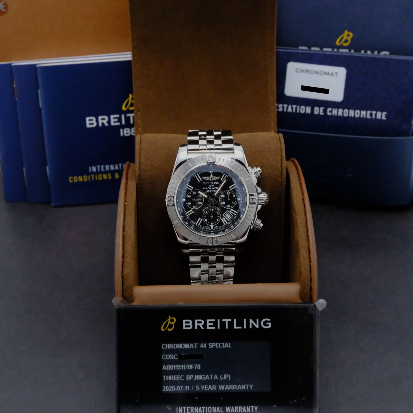 Breitling Chronomat 44 AB0115 (2020) - 44 mm Steel case (3/8)