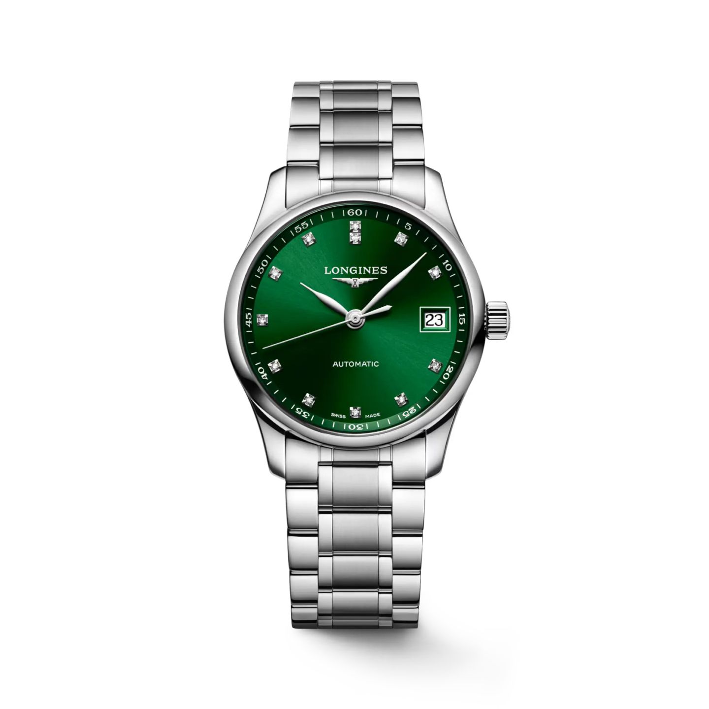 Longines Master Collection L2.357.4.99.6 (2025) - Green dial 34 mm Steel case (1/1)