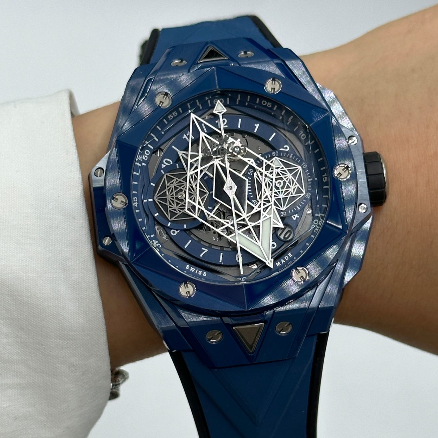 Hublot Big Bang Sang Bleu 418.EX.5107.RX.MXM21 - (5/5)