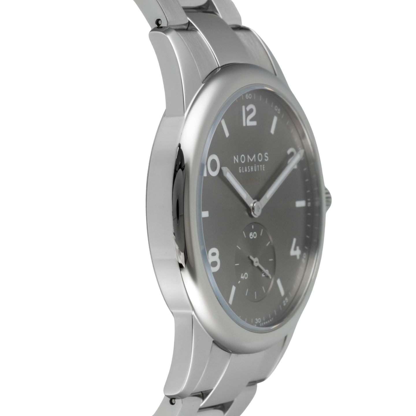 NOMOS Club Neomatik 763 (Unknown (random serial)) - Grey dial 40 mm Steel case (7/8)