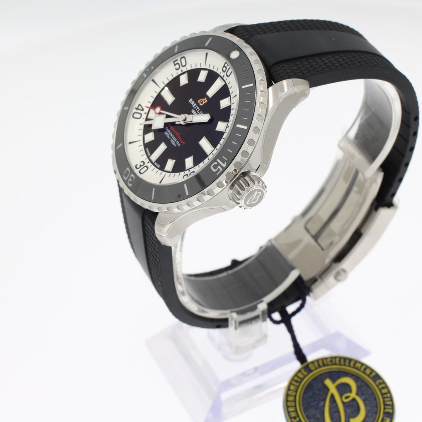 Breitling Superocean A17378211B1S1 (2024) - Zwart wijzerplaat 46mm Staal (2/4)