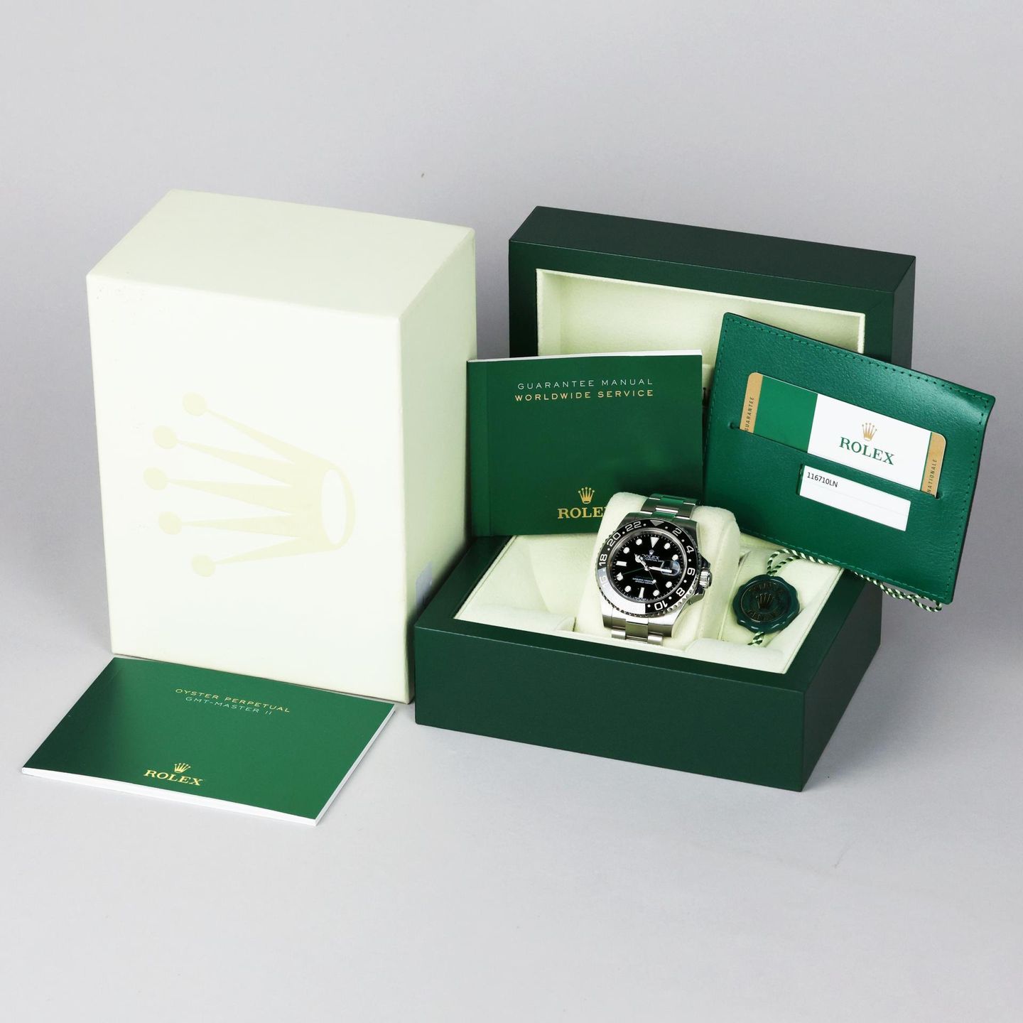 Rolex GMT-Master II 116710LN (2015) - Black dial 40 mm Steel case (8/8)