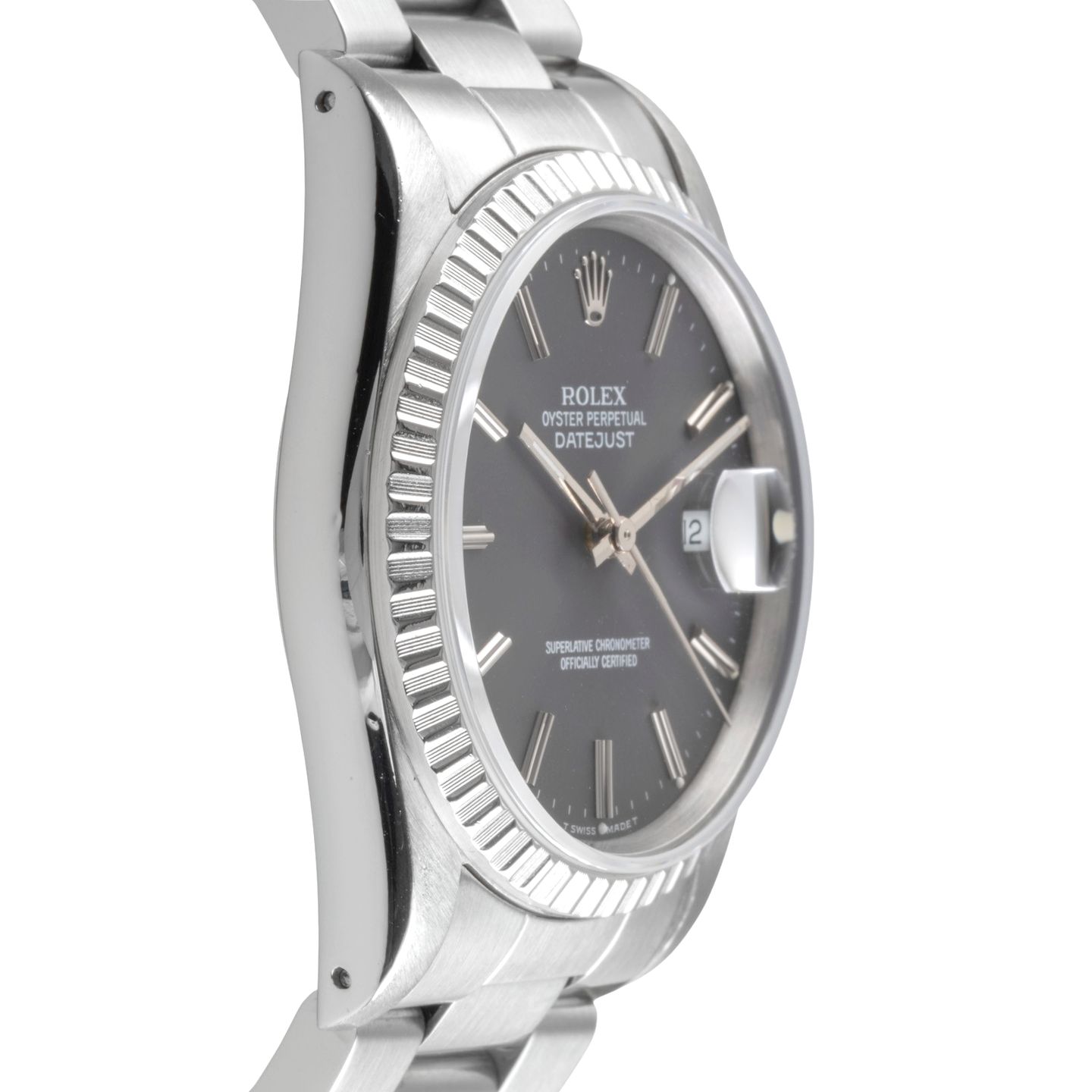 Rolex Datejust 36 16220 (1991) - 36mm Staal (7/8)