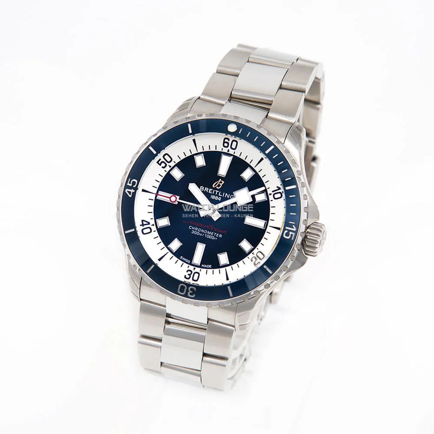Breitling Superocean 42 A17375E71C1A1 (2025) - Blue dial 42 mm Steel case (5/8)