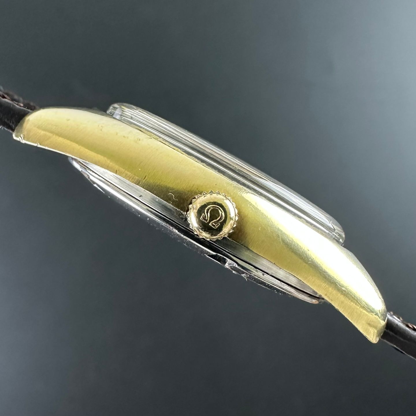 Omega Seamaster 166.067 (1969) - Wit wijzerplaat 36mm Goud/Staal (5/8)