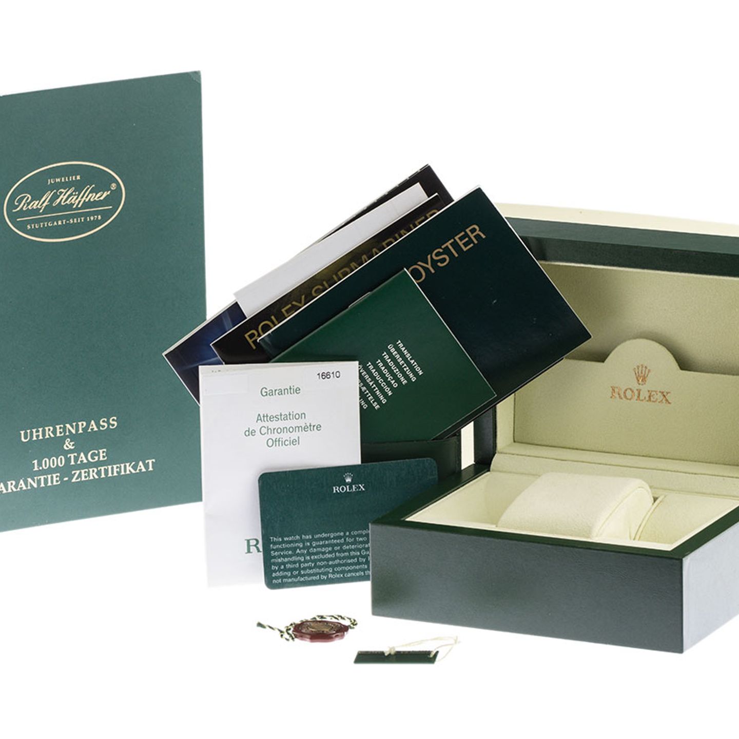 Rolex Submariner Date 16610LV (2006) - Black dial 40 mm Steel case (2/7)