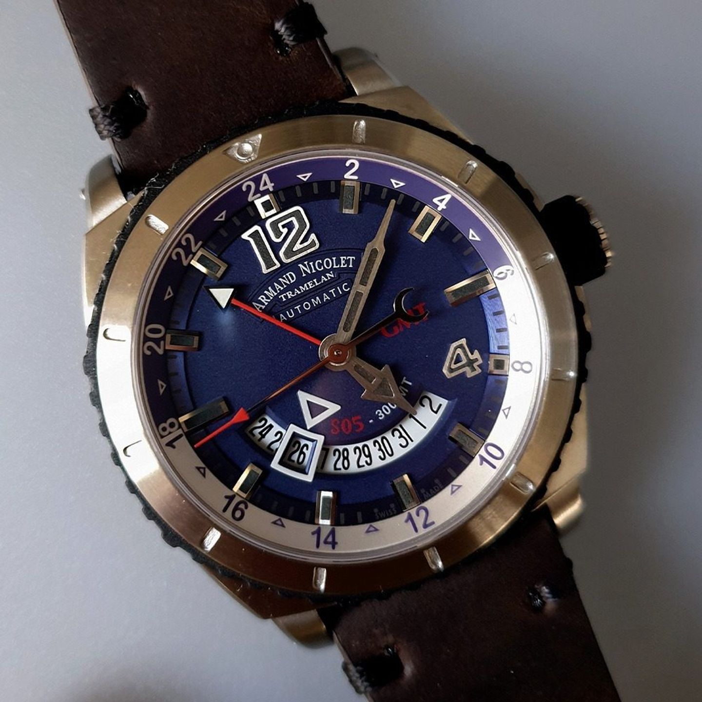 Armand Nicolet SO5 A713AGN-BU-PK4140TM - (2/8)