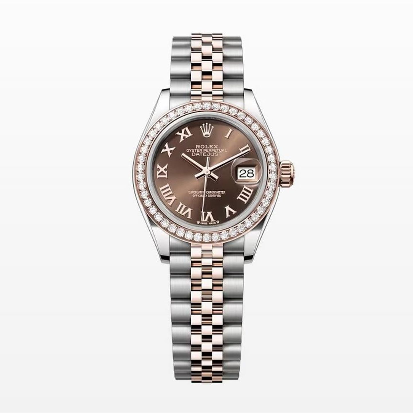 Rolex Lady-Datejust 279381RBR CHOCO ROMAN JUB - (1/1)