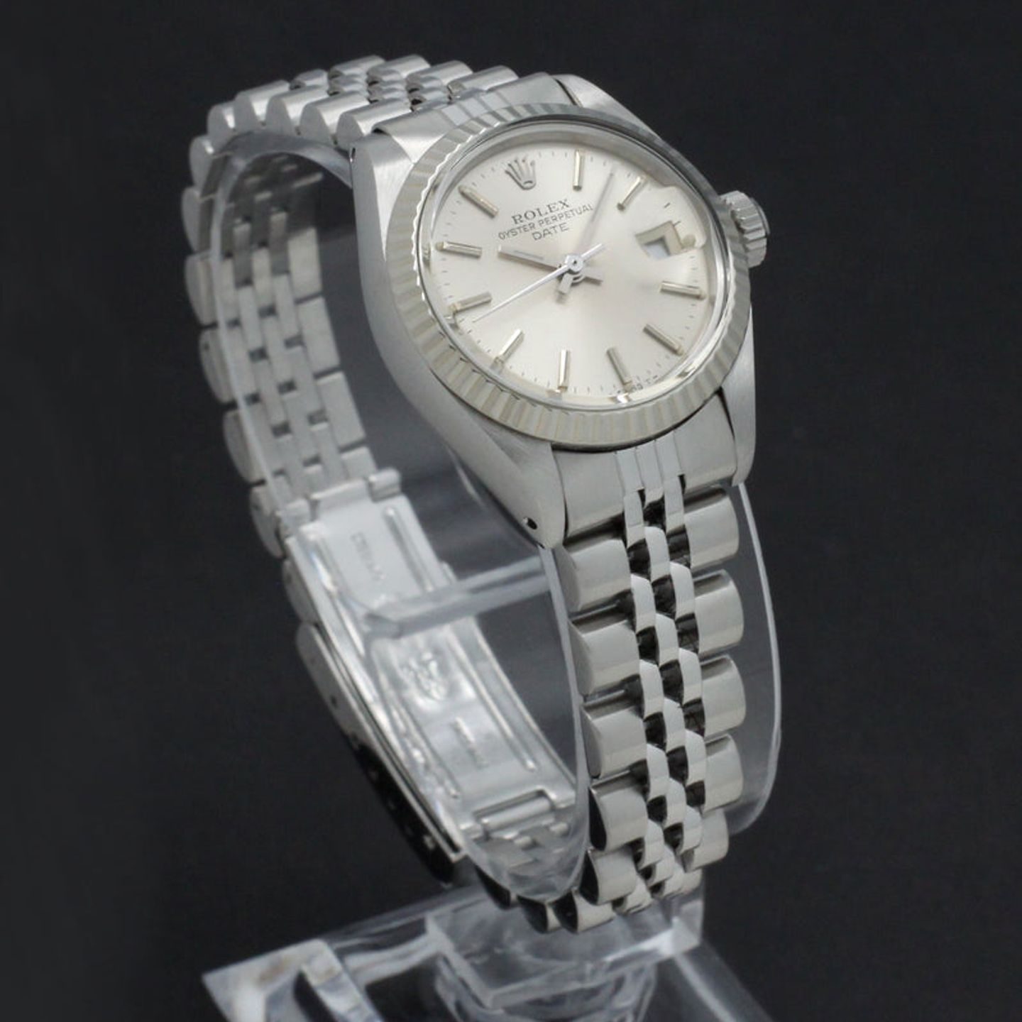 Rolex Lady-Datejust 6917 (1982) - Silver dial 26 mm Steel case (4/7)