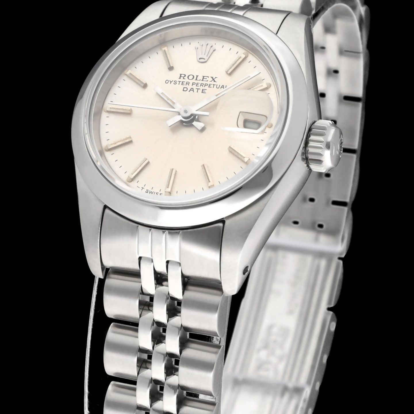 Rolex Oyster Perpetual Lady Date 69160 - (6/7)