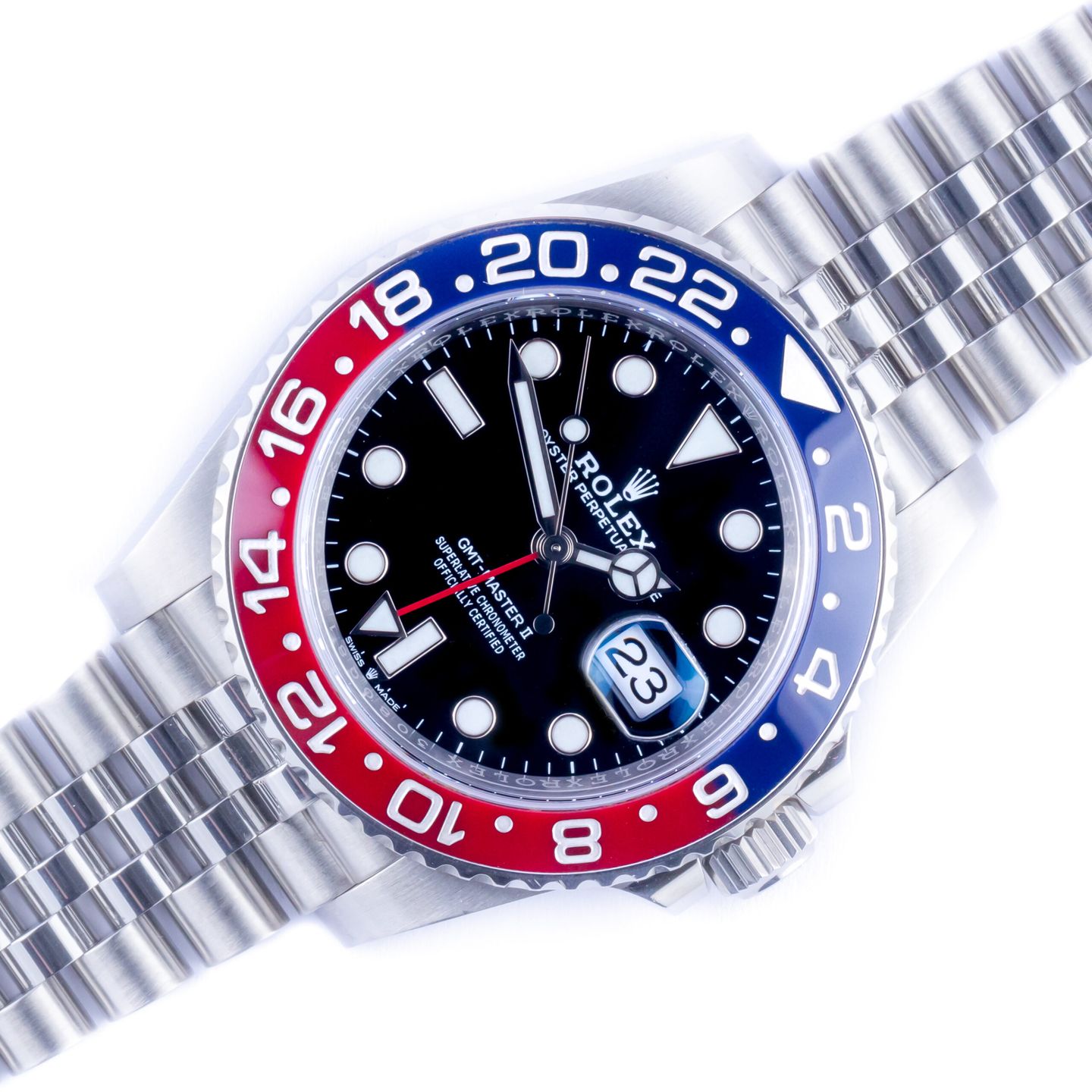 Rolex GMT-Master II 126710BLRO (2020) - Zwart wijzerplaat 40mm Staal (1/8)