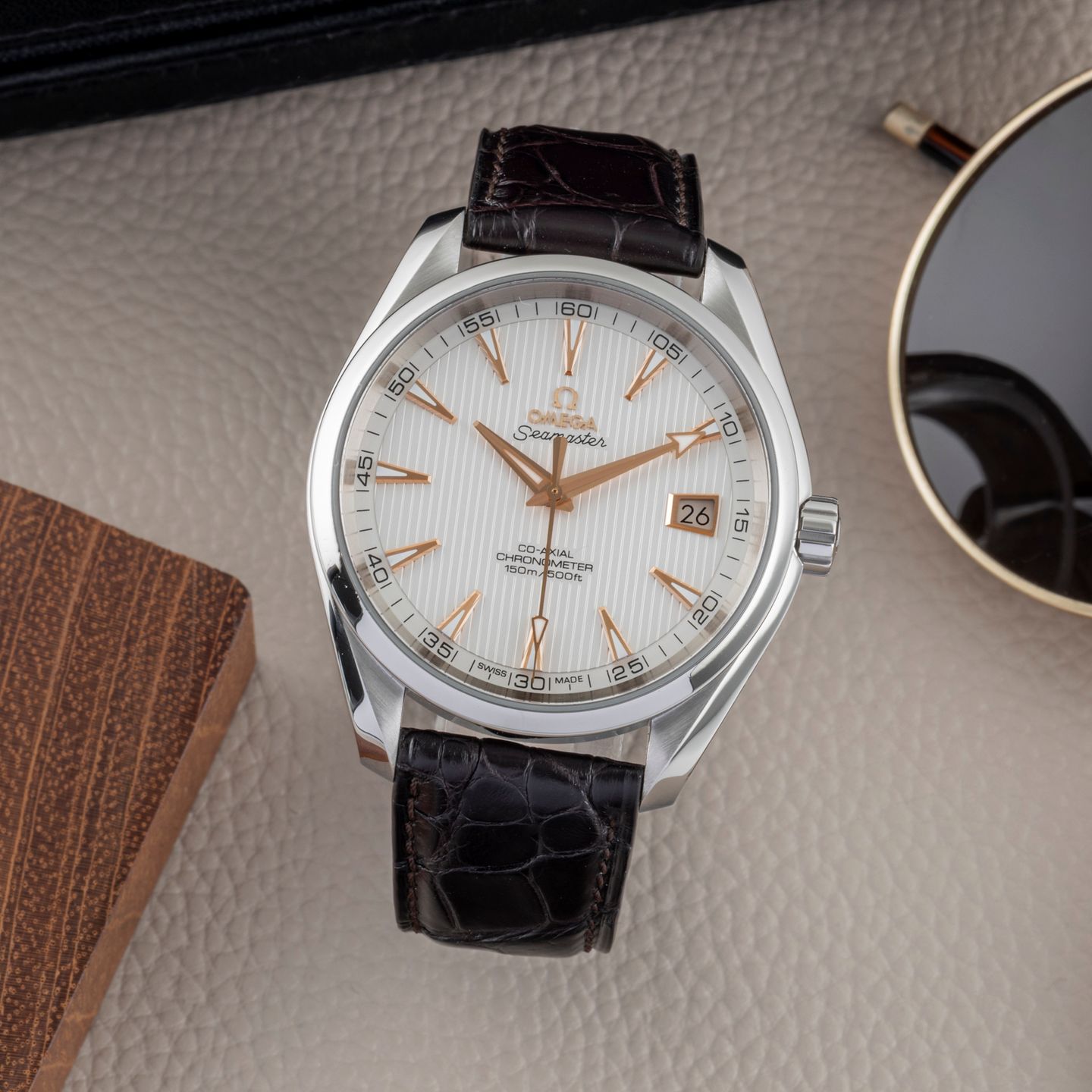 Omega Seamaster Aqua Terra 231.13.42.21.02.002 (2013) - Zilver wijzerplaat 42mm Staal (1/8)