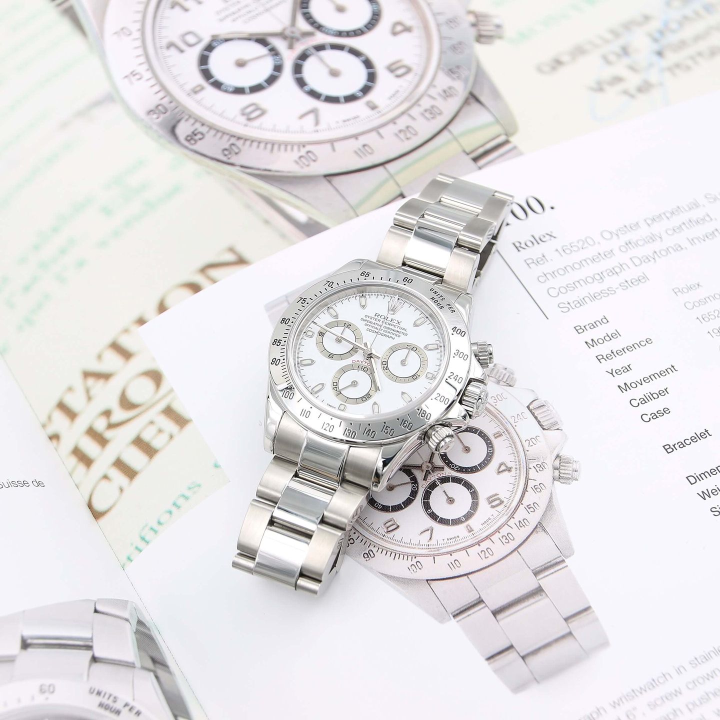 Rolex Daytona 116520 (Onbekend (willekeurig serienummer)) - 40mm Staal (5/8)