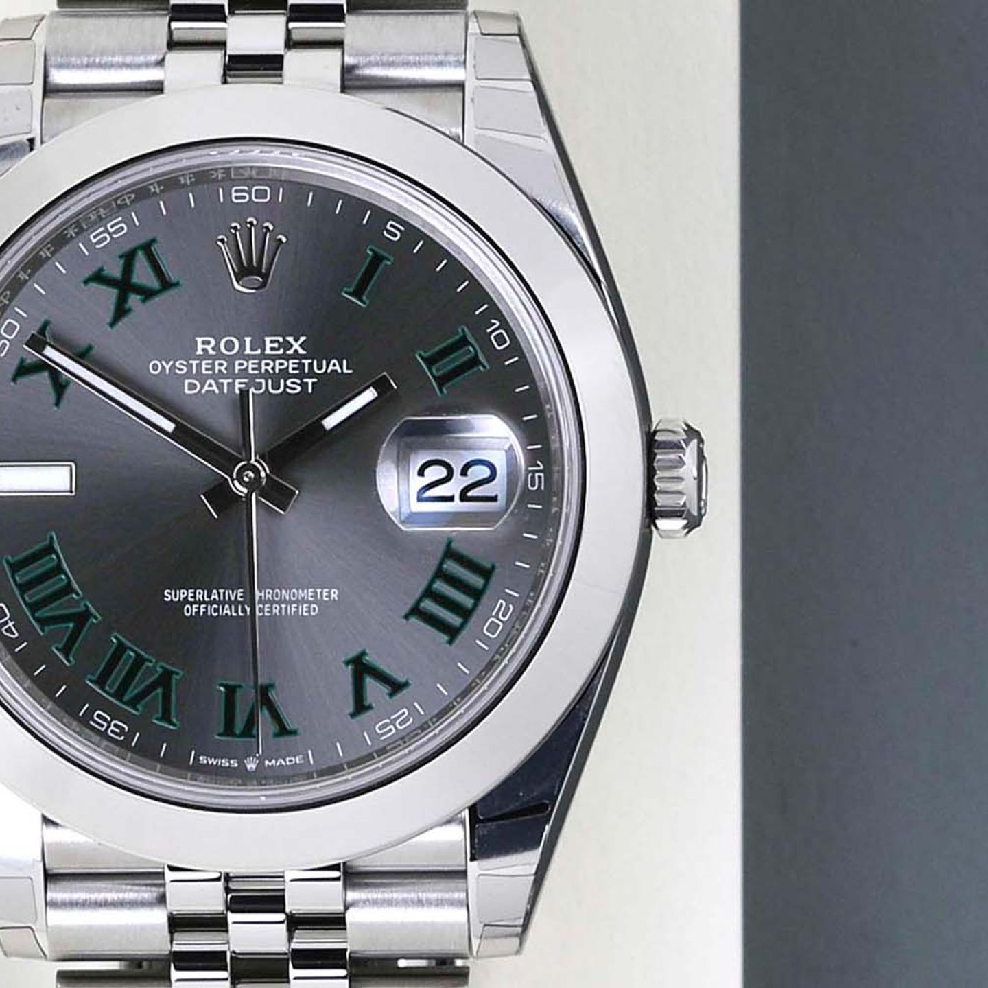 Rolex Datejust 41 126300 (2024) - Grijs wijzerplaat 41mm Staal (5/8)