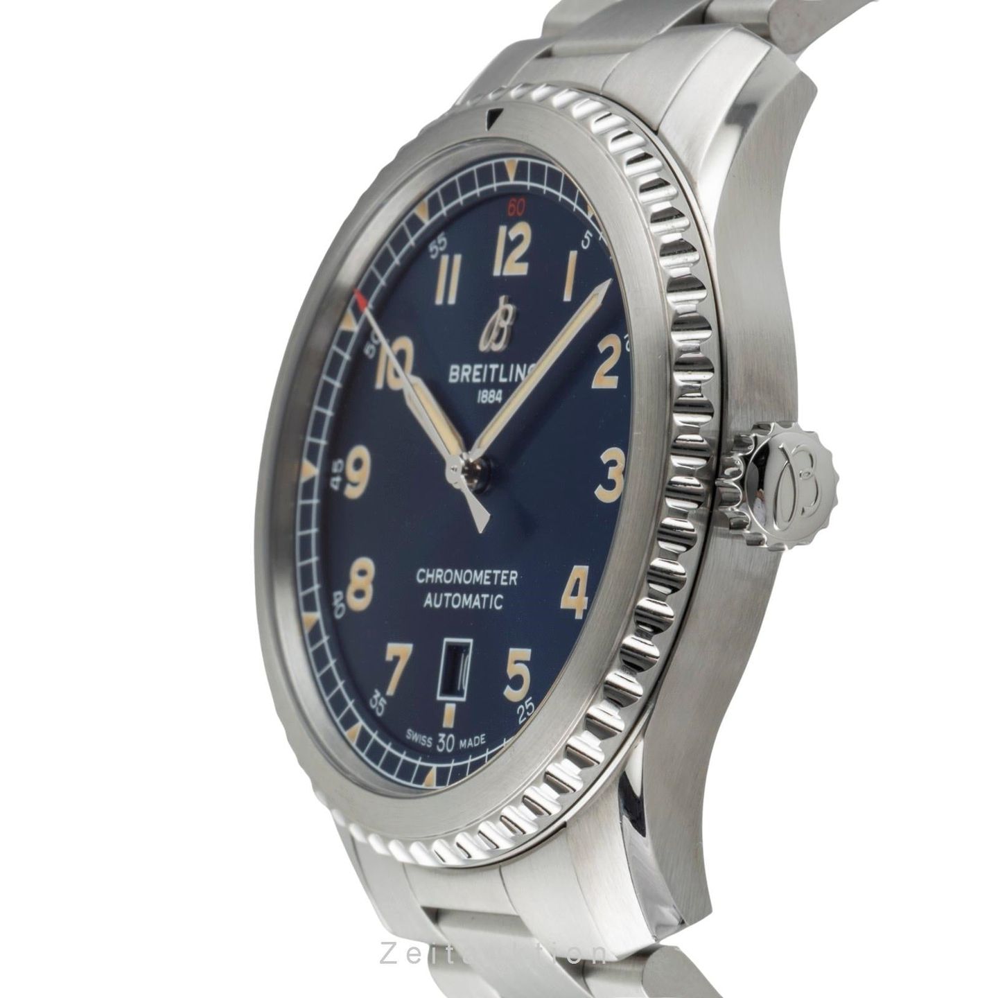 Breitling Aviator 8 A17315101C1A1 (Unknown (random serial)) - Blue dial 41 mm Steel case (5/8)