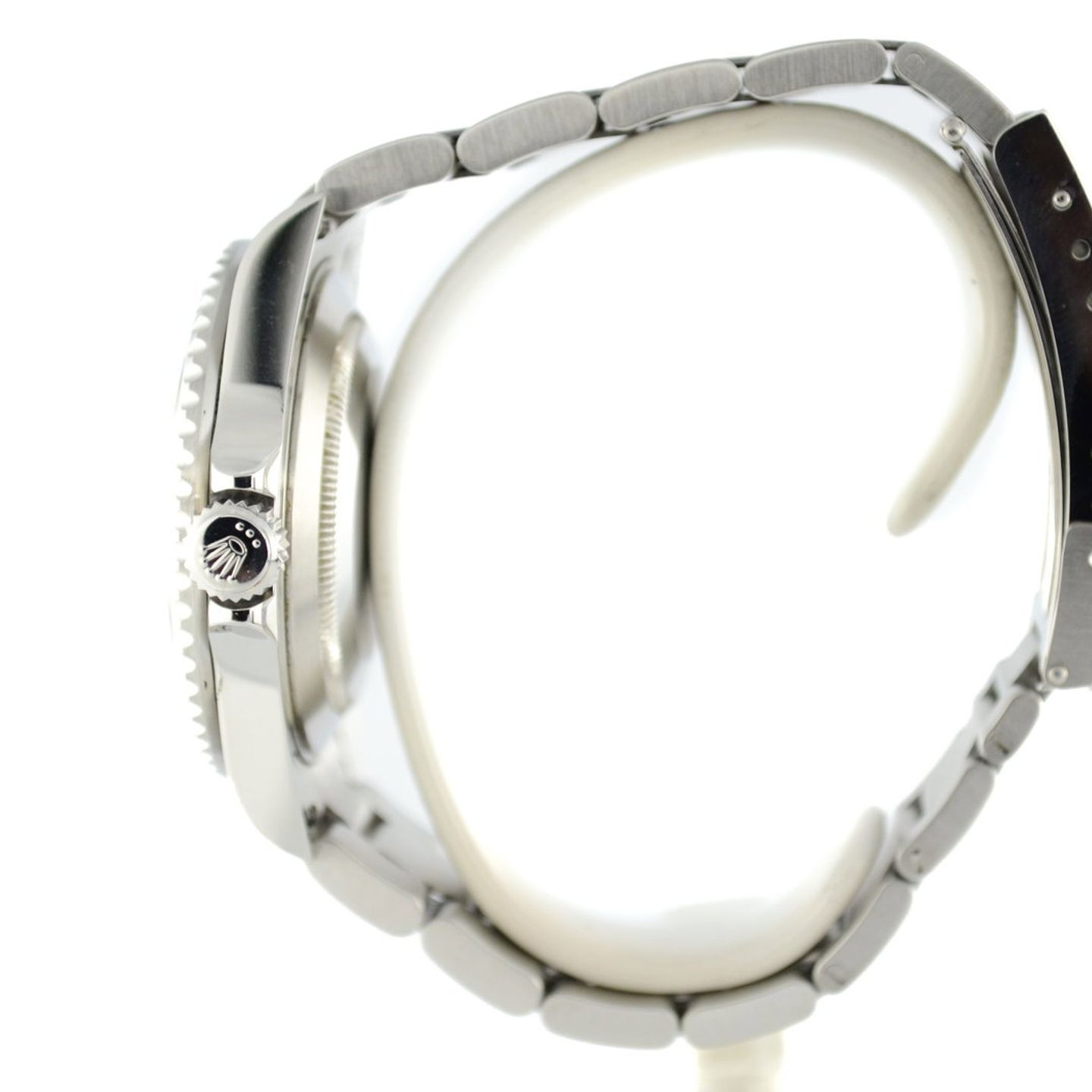 Rolex Submariner Date 16610LV (2008) - Zwart wijzerplaat 40mm Staal (3/7)