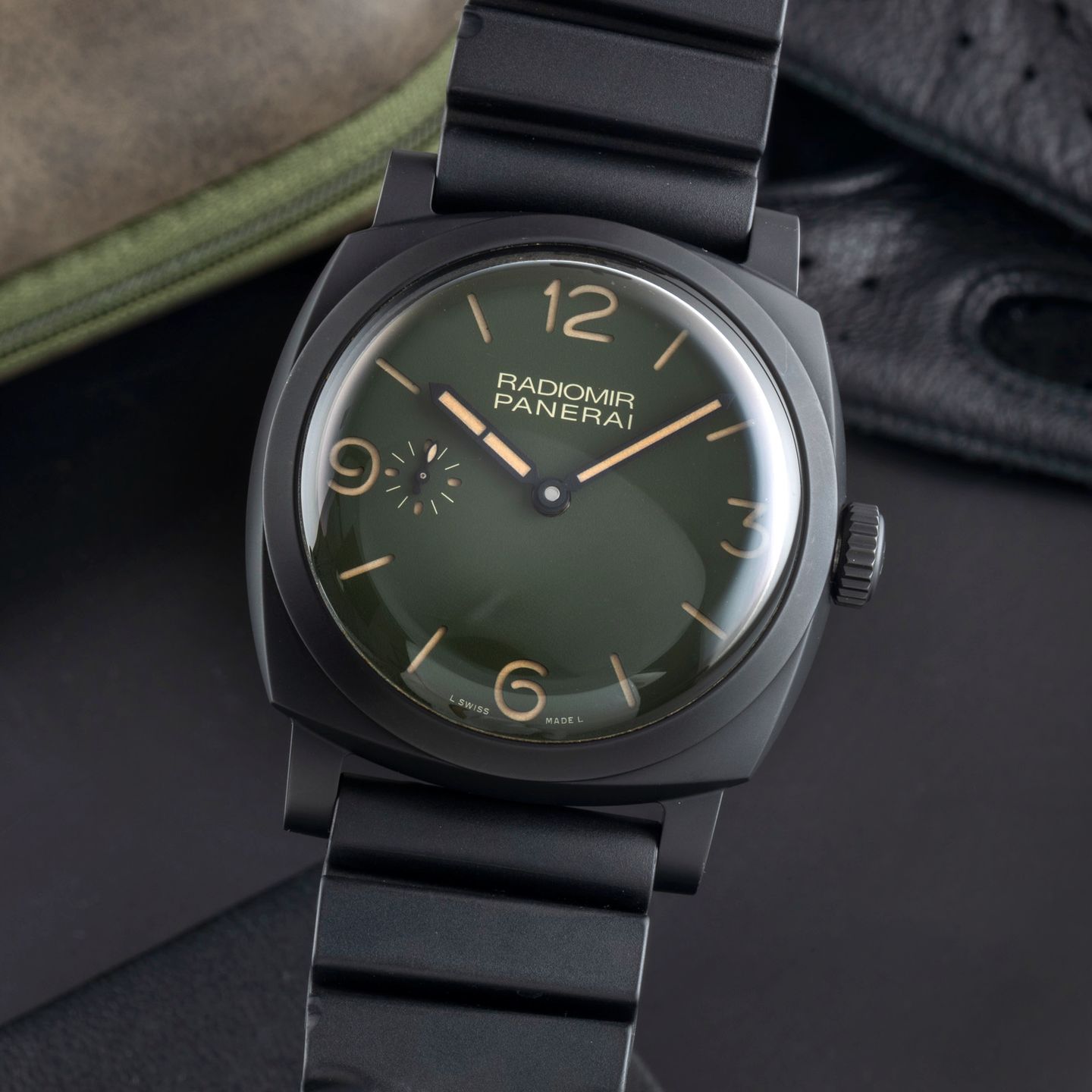 Panerai Radiomir PAM00997 (Unknown (random serial)) - Black dial 48 mm Ceramic case (3/8)
