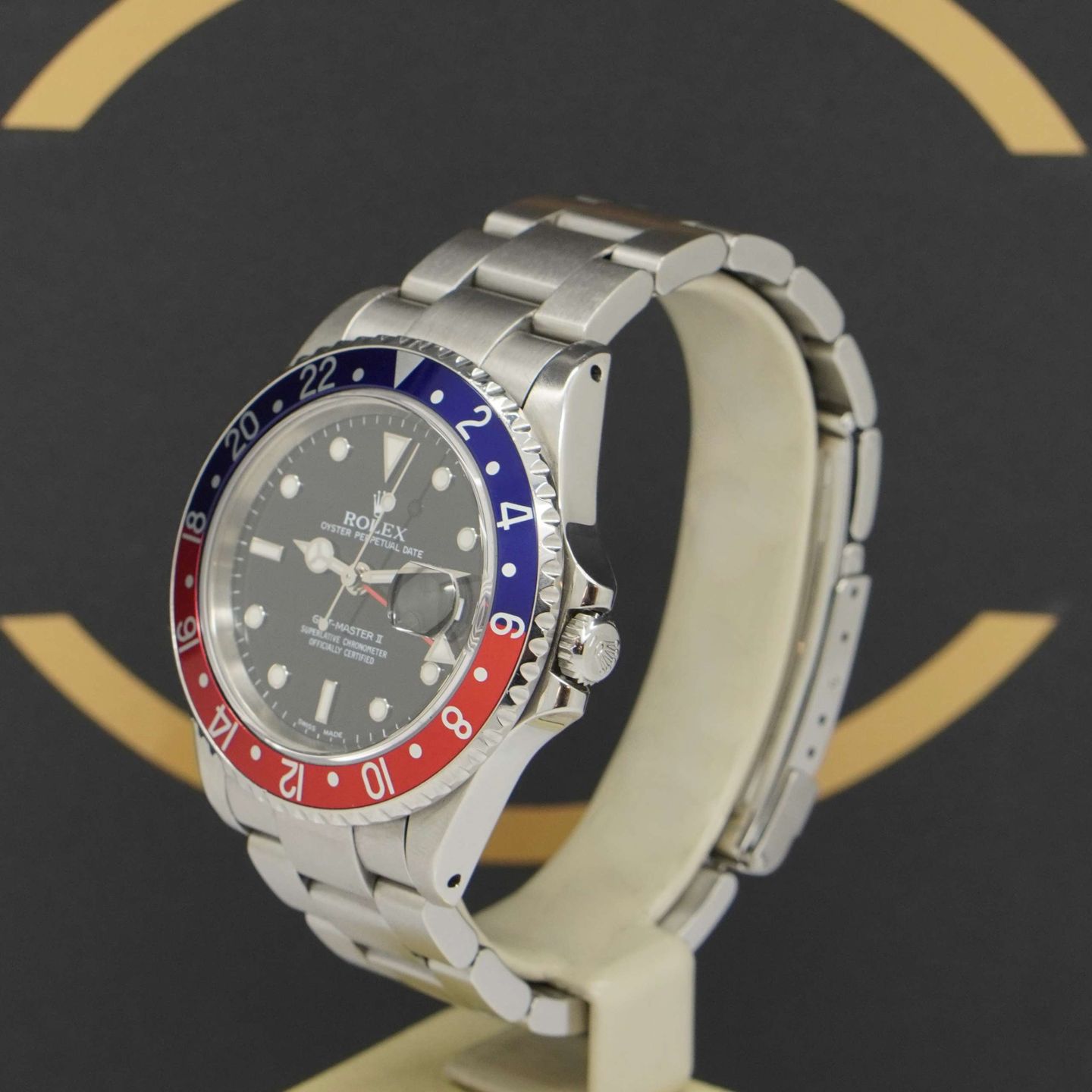 Rolex GMT-Master II 16710 (2001) - Black dial 40 mm Steel case (3/7)