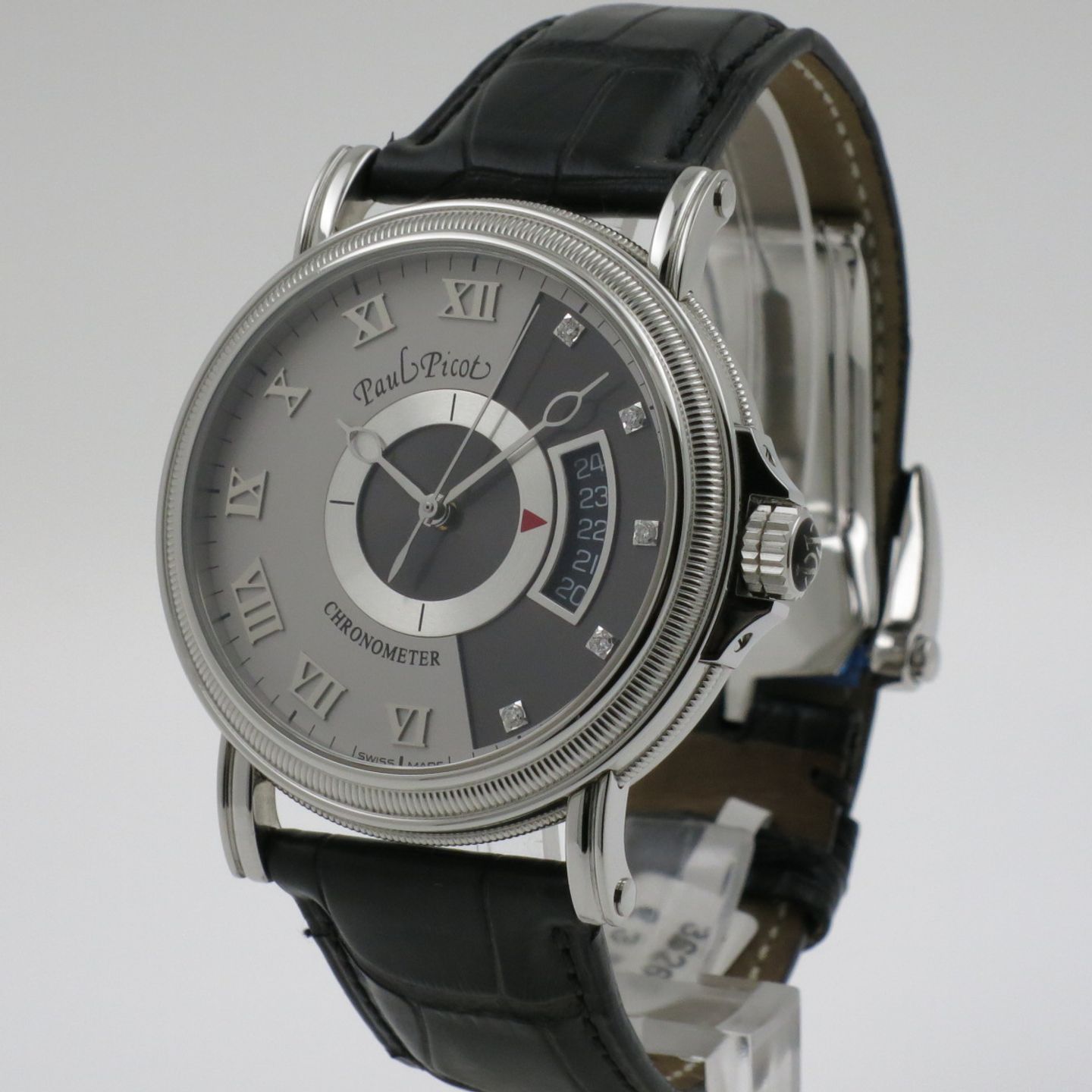 Paul Picot Atelier 3351 SG (Unknown (random serial)) - Silver dial 42 mm Steel case (4/8)