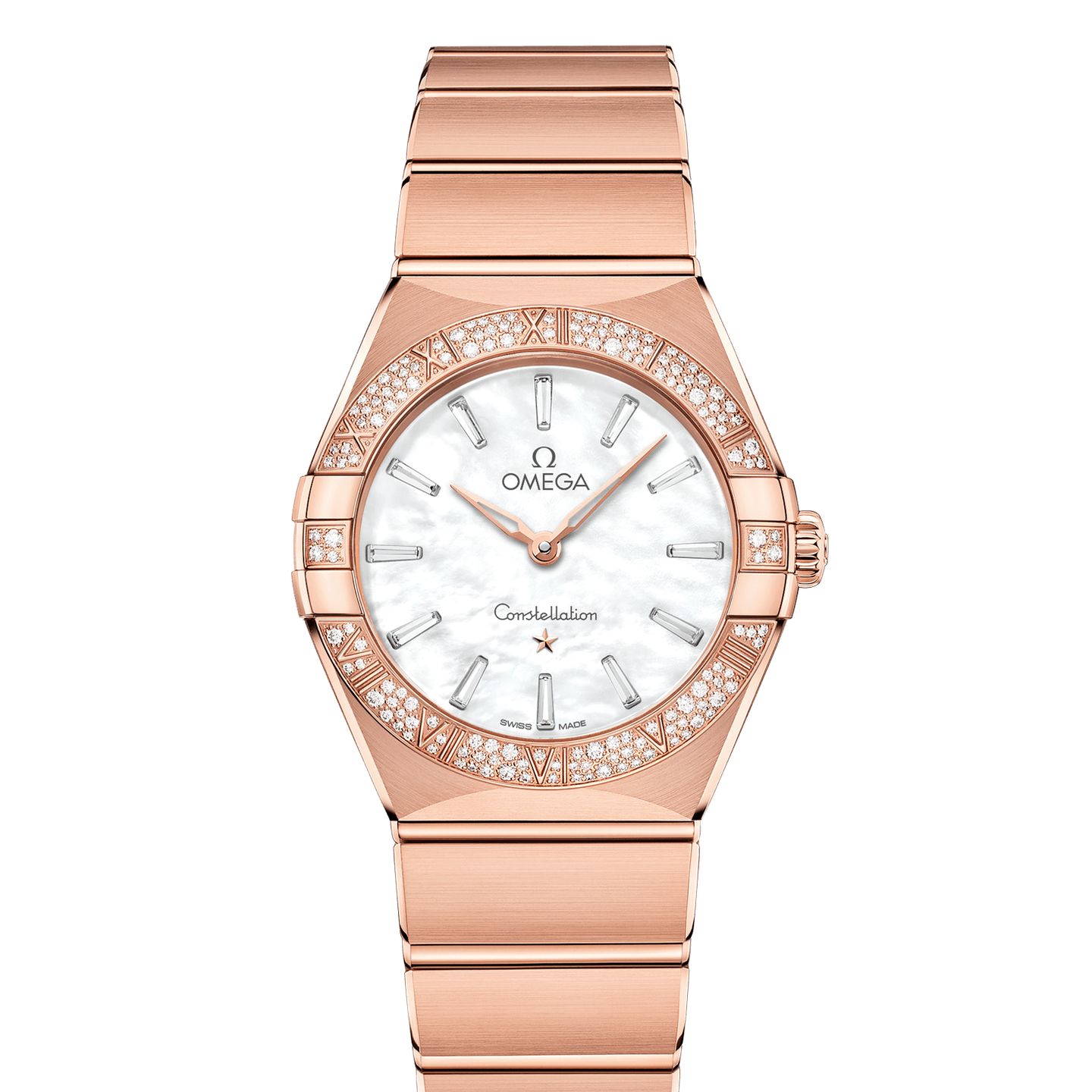 Omega Constellation Quartz 131.55.28.60.55.003 (2024) - White dial 28 mm Rose Gold case (1/1)