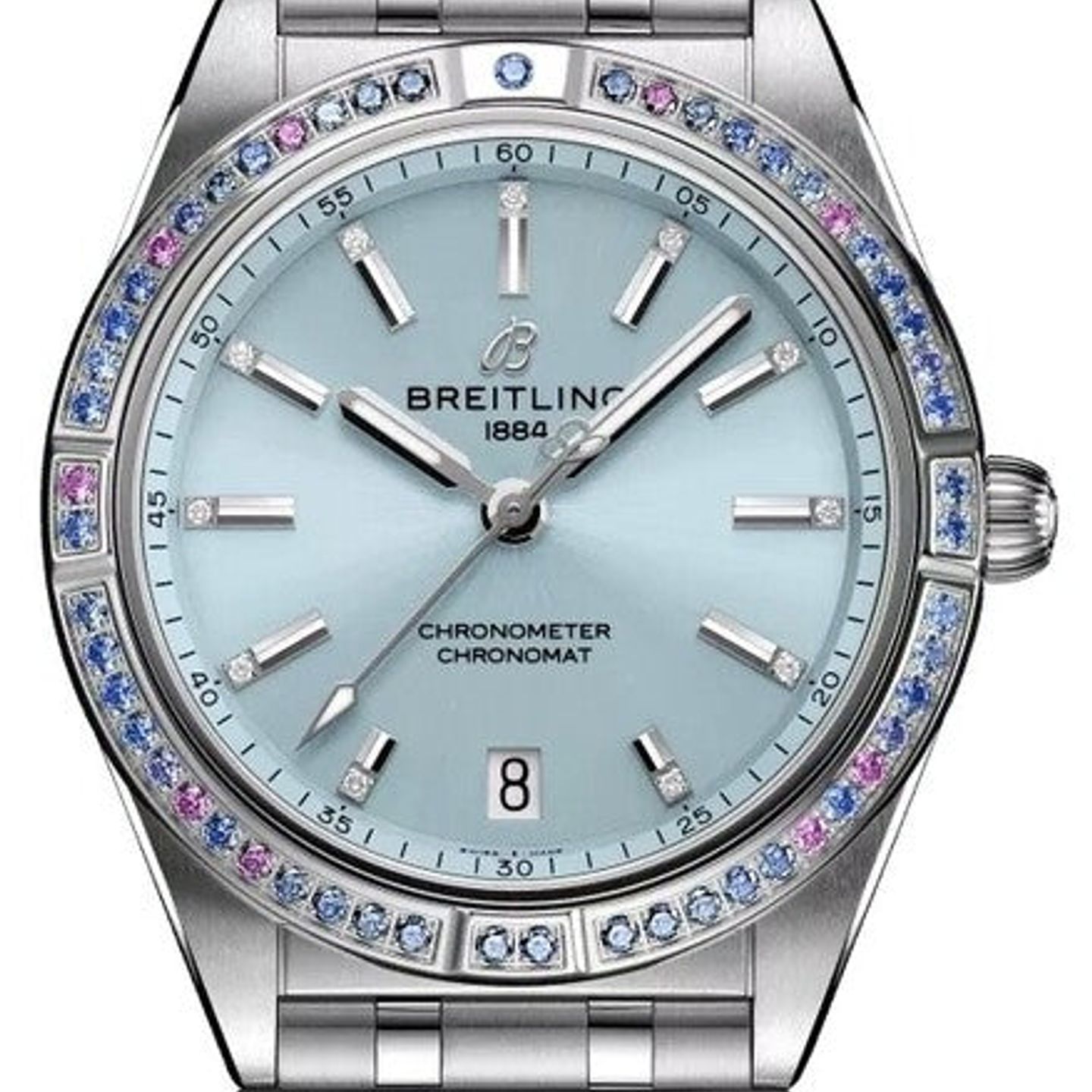 Breitling Chronomat 36 G10380611C1G1 (2025) - Blue dial 36 mm White Gold case (1/1)