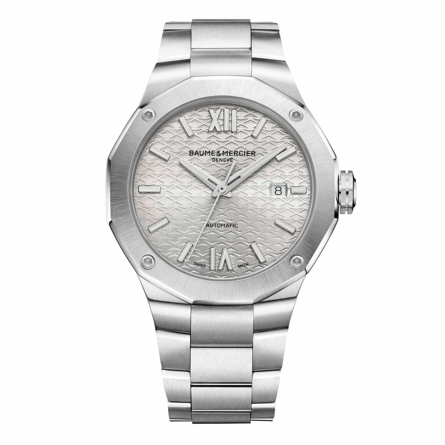 Baume & Mercier Riviera M0A10622 (2024) - Silver dial 42 mm Steel case (3/3)