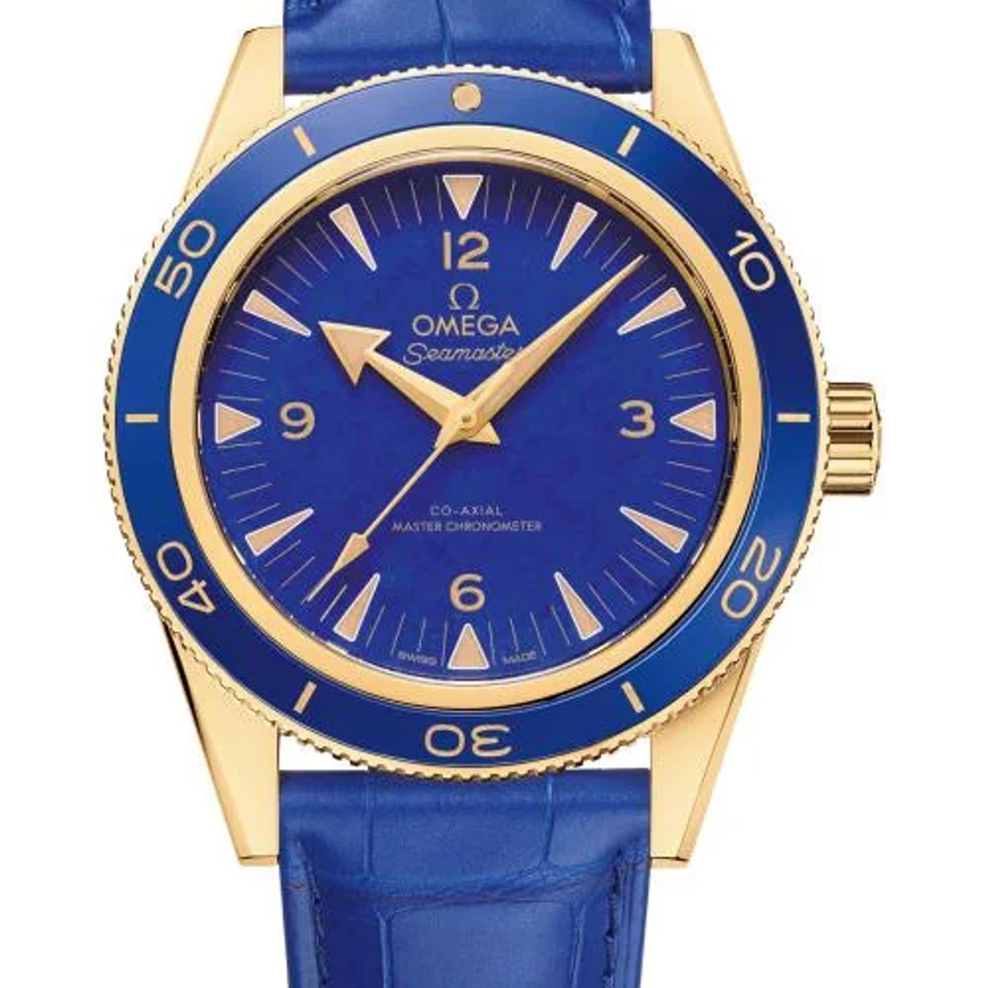 Omega Seamaster 300 234.63.41.21.99.002 (2026) - Blue dial 41 mm Yellow Gold case (1/1)