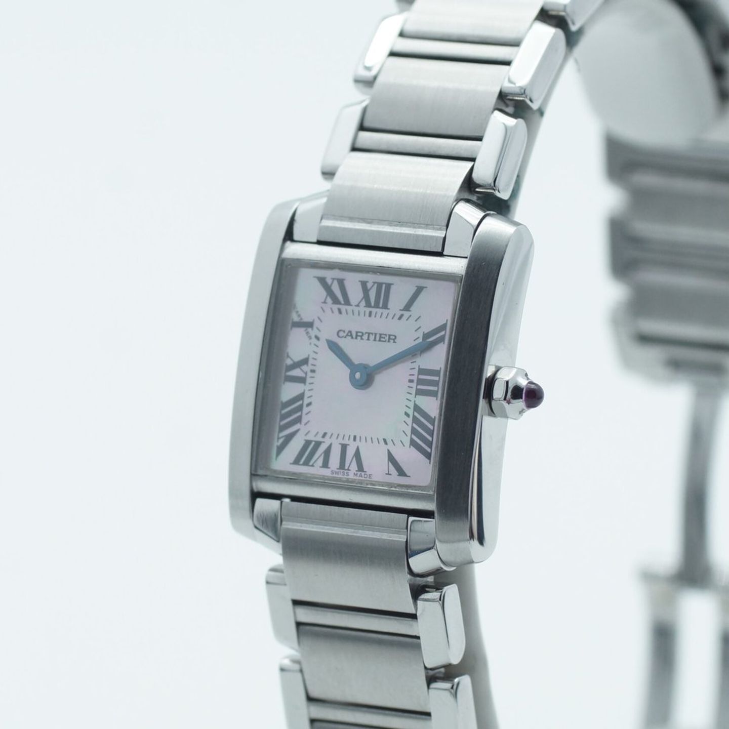 Cartier Tank Française 2385 (2007) - 20 mm Yellow Gold case (4/8)