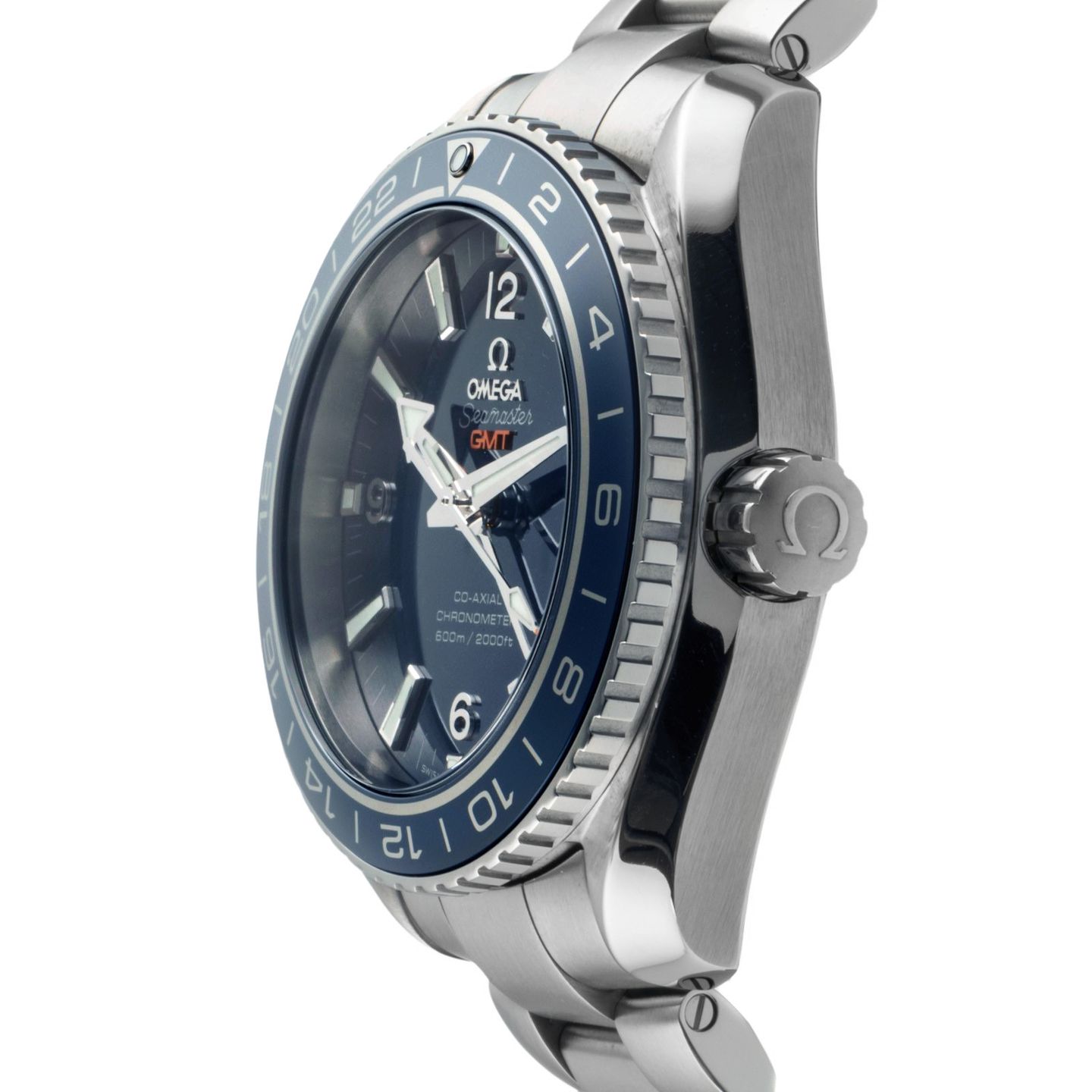 Omega Seamaster Planet Ocean 232.90.44.22.03.001 (Onbekend (willekeurig serienummer)) - Blauw wijzerplaat 44mm Titanium (6/8)