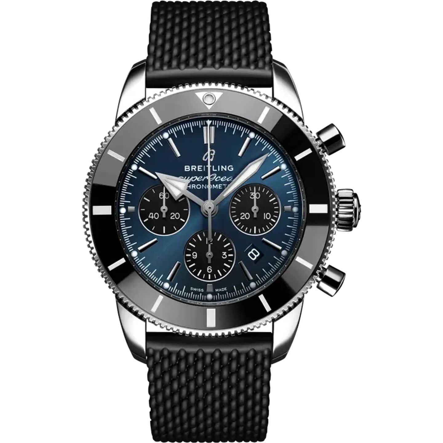 Breitling Superocean Heritage II Chronograph AB0162121C1S1 (2026) - Blauw wijzerplaat 44mm Staal (1/1)