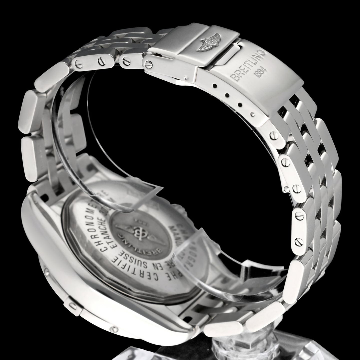 Breitling Chronomat Evolution A13356 (2007) - Zwart wijzerplaat 44mm Staal (7/7)