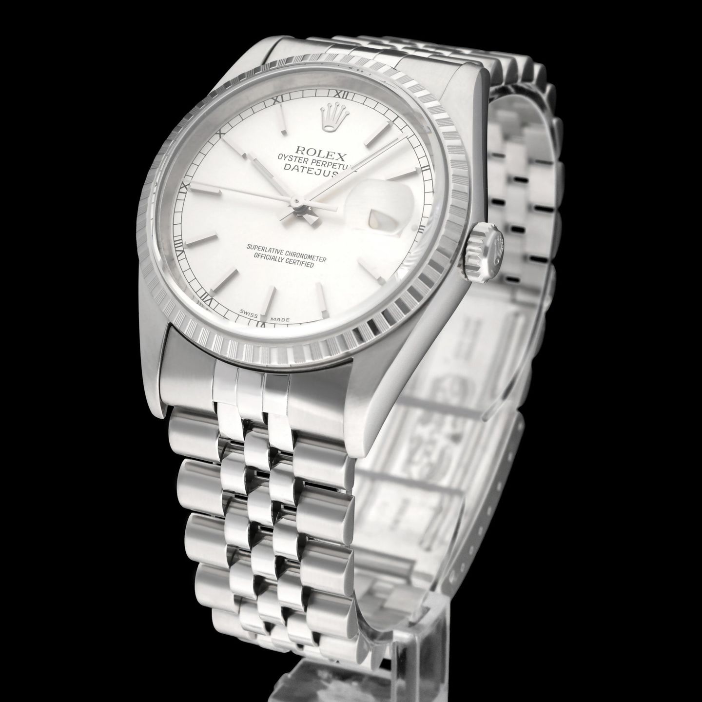 Rolex Datejust 36 16220 (2002) - 36mm Staal (2/8)