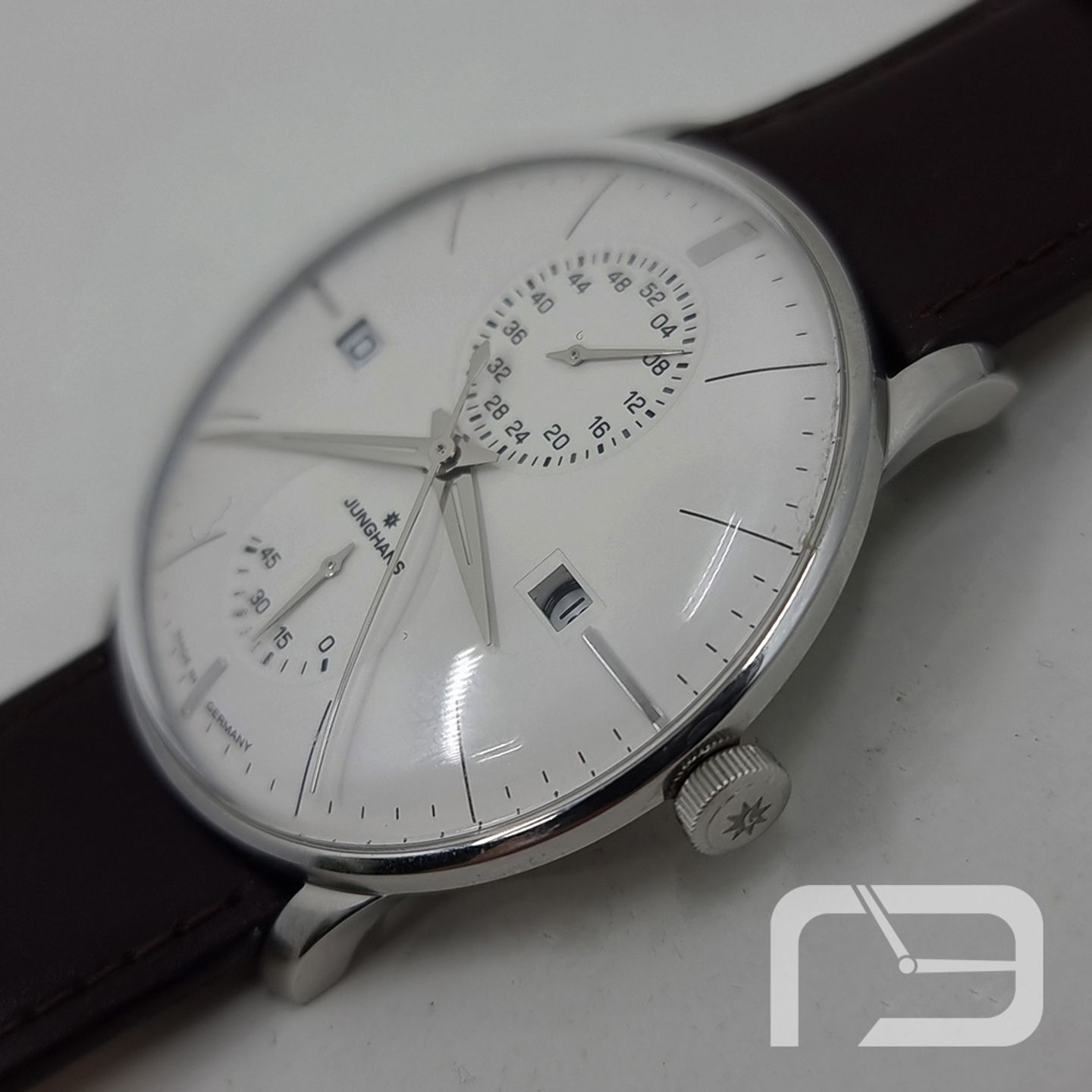 Junghans Meister 027/4364.00 (2024) - White dial 40 mm Steel case (3/8)