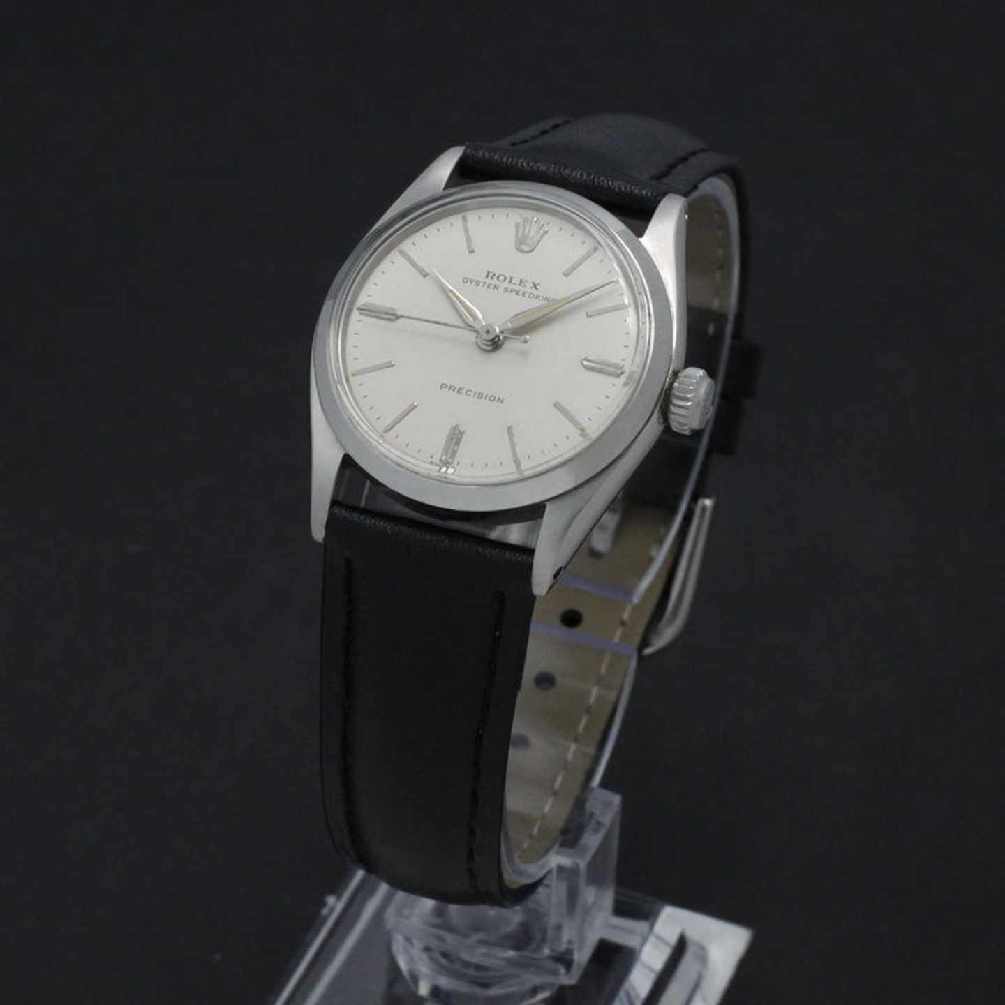 Rolex Oyster 6420 (1959) - Silver dial 30 mm Steel case (2/7)