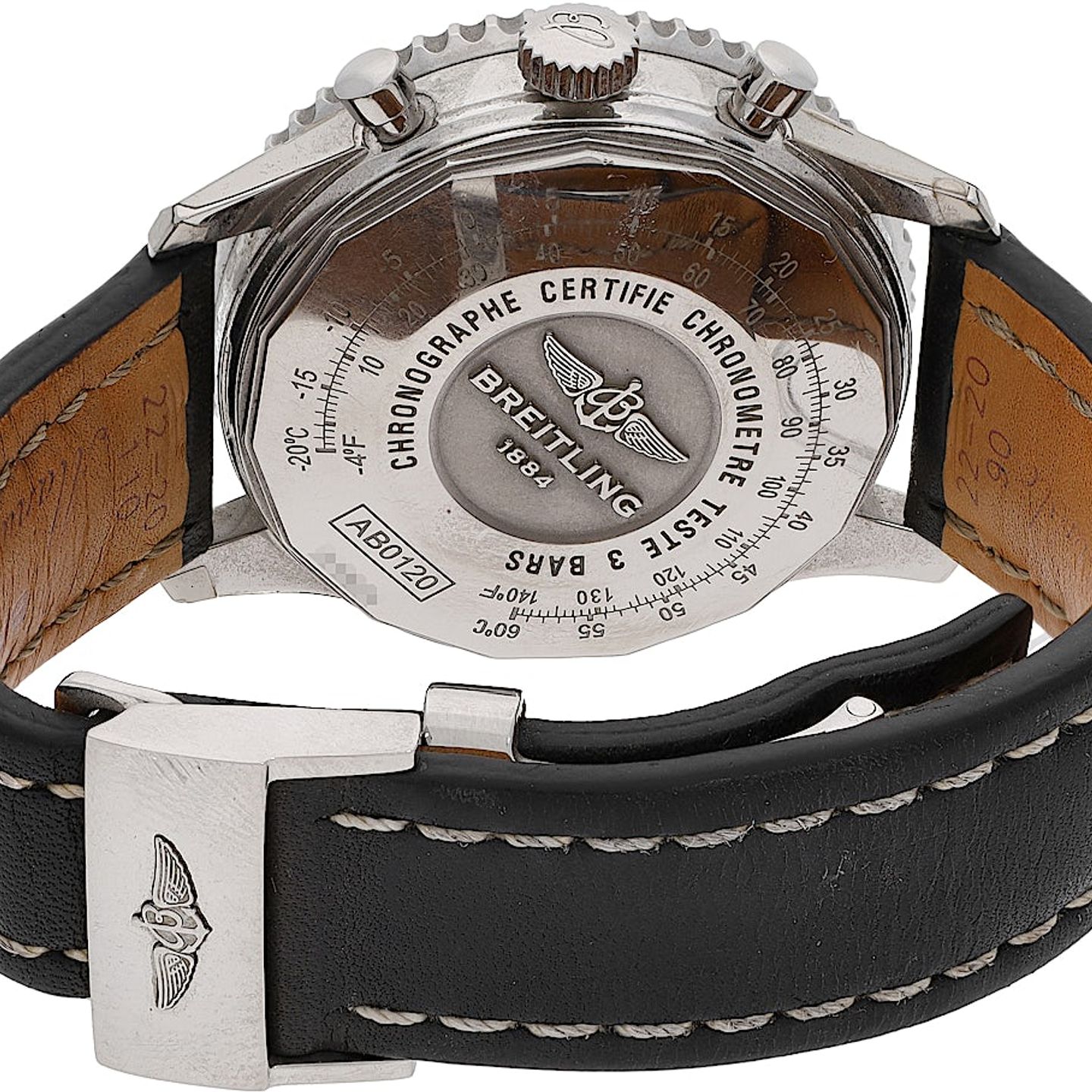 Breitling Navitimer 01 AB0120 (2015) - Black dial 43 mm Steel case (3/3)