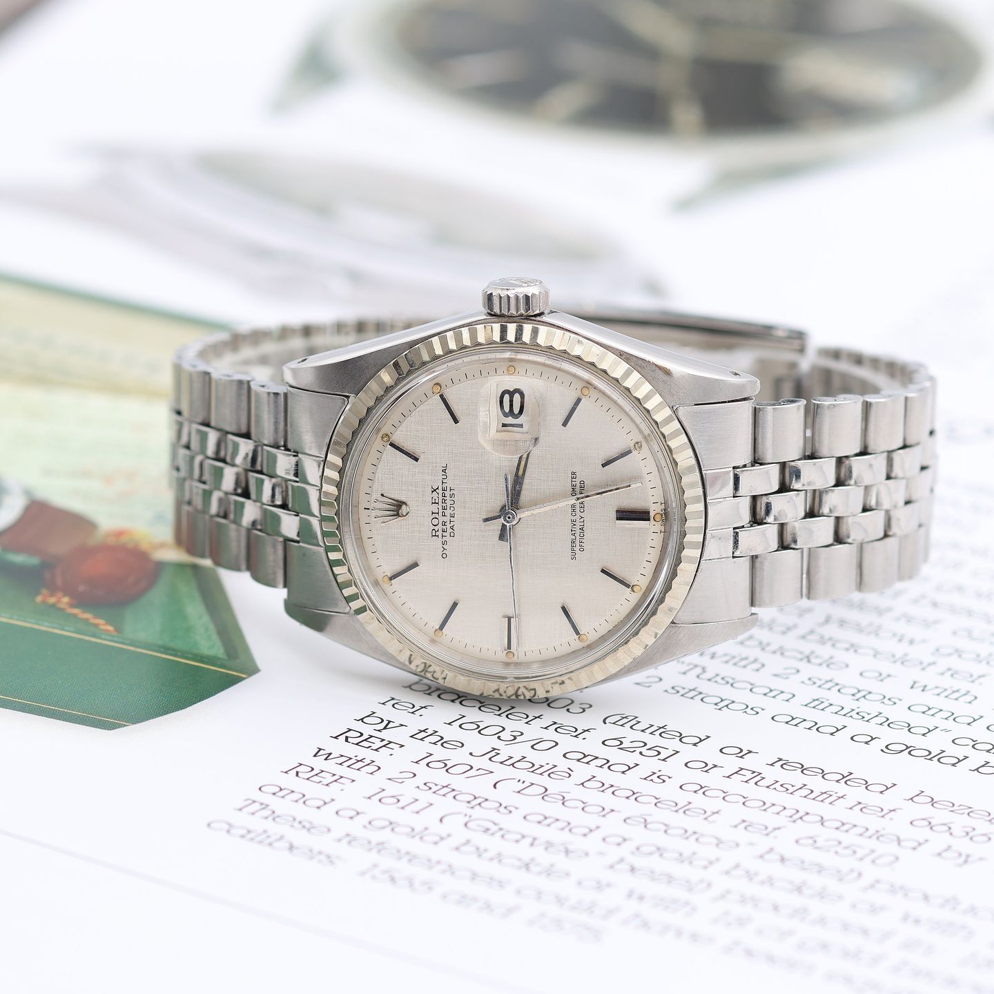 Rolex Datejust 1601 (Unknown (random serial)) - Silver dial 36 mm Steel case (5/7)