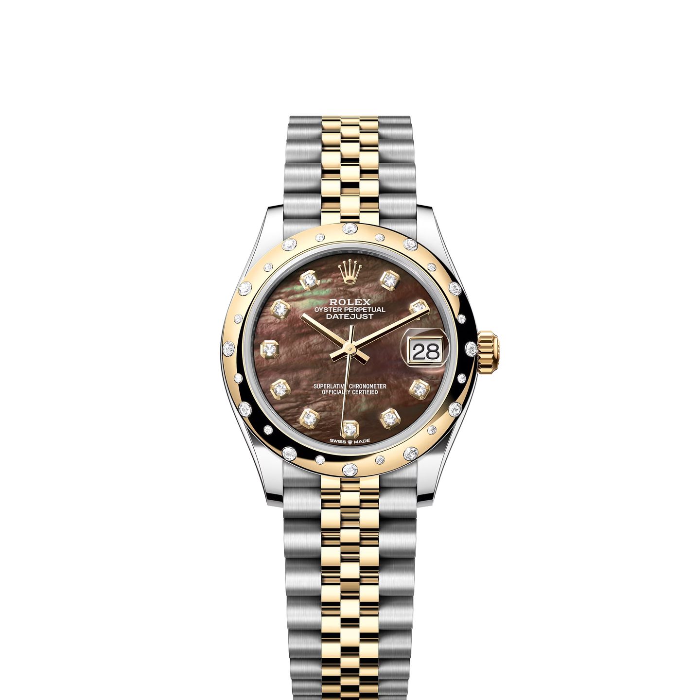 Rolex Datejust 31 278343RBR (2024) - Zwart wijzerplaat 31mm Staal (1/1)