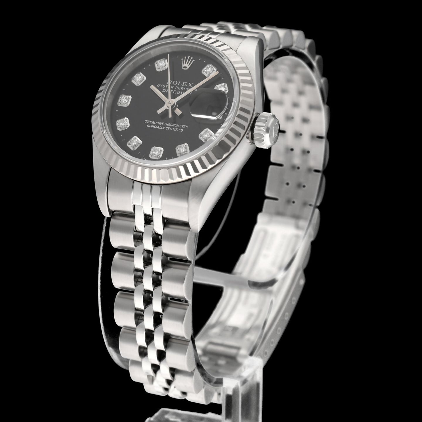 Rolex Lady-Datejust 69174 (2003) - 26 mm Steel case (5/8)