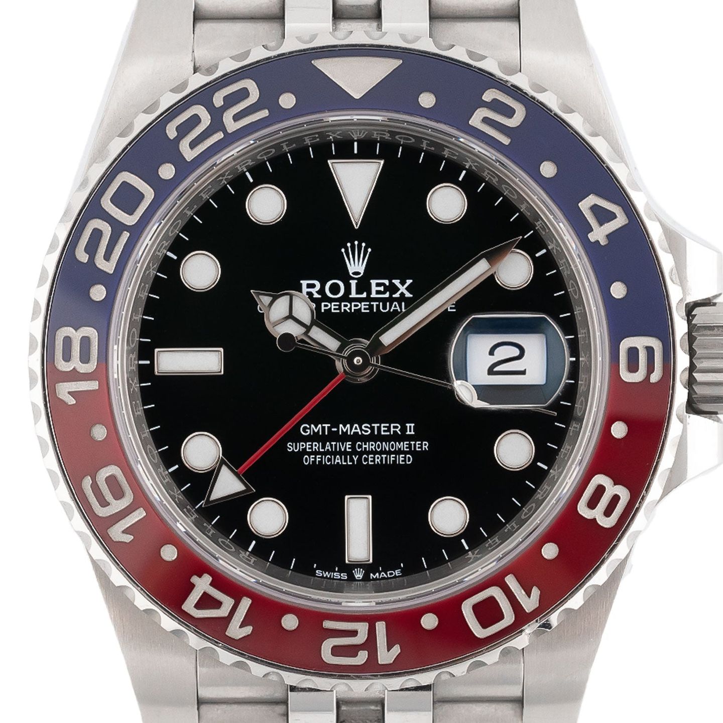 Rolex GMT-Master II 126710GRNR (2019) - Zwart wijzerplaat 40mm Staal (2/4)