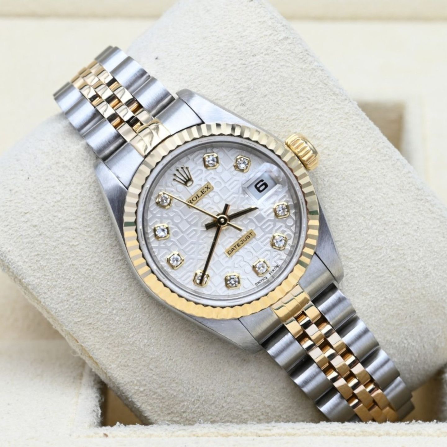 Rolex Lady-Datejust 69173 (1999) - 26mm Goud/Staal (1/7)