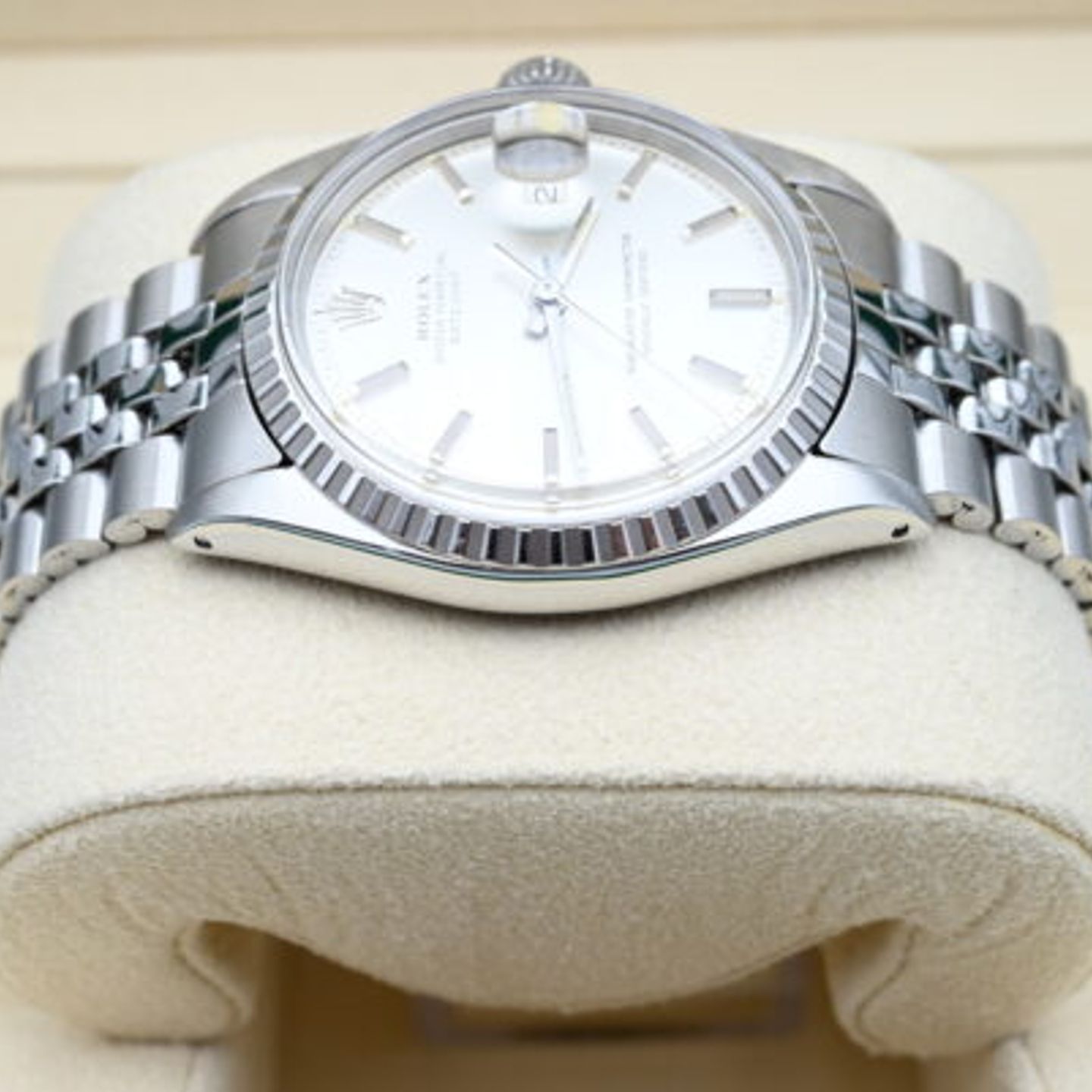 Rolex Datejust 1603 (1972) - Silver dial 36 mm Steel case (4/8)