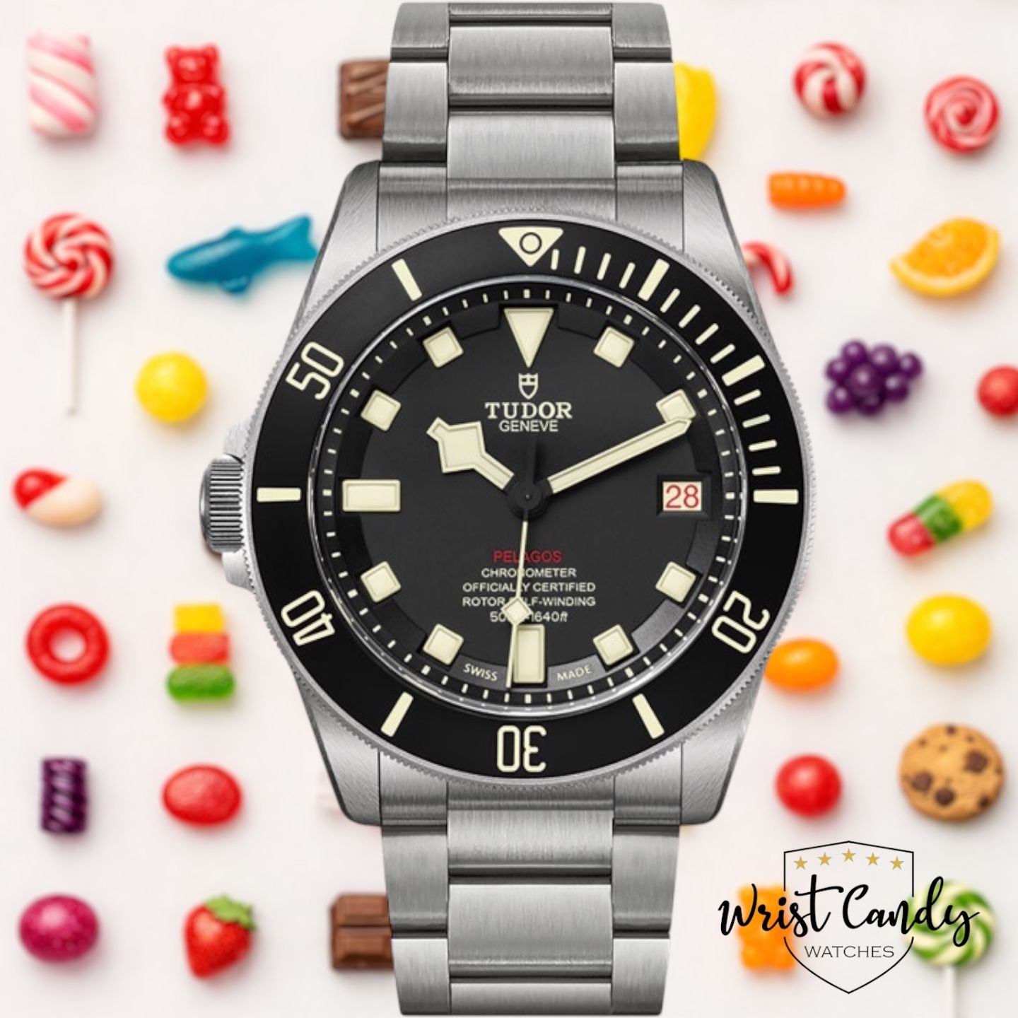 Tudor Pelagos 25610TNL (2020) - Zwart wijzerplaat 42mm Titanium (1/8)