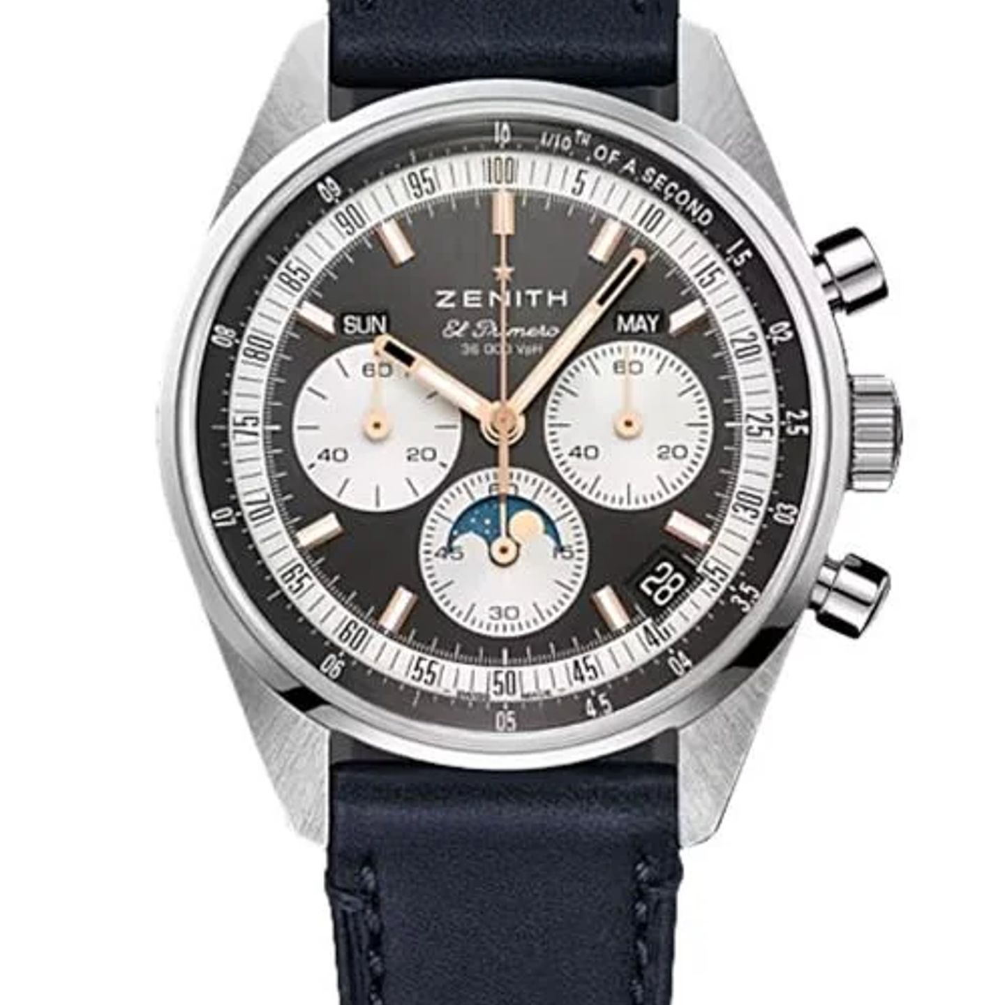 Zenith Chronomaster Original 03.3400.3610/39.C910 (2026) - Grey dial 38 mm Steel case (1/1)